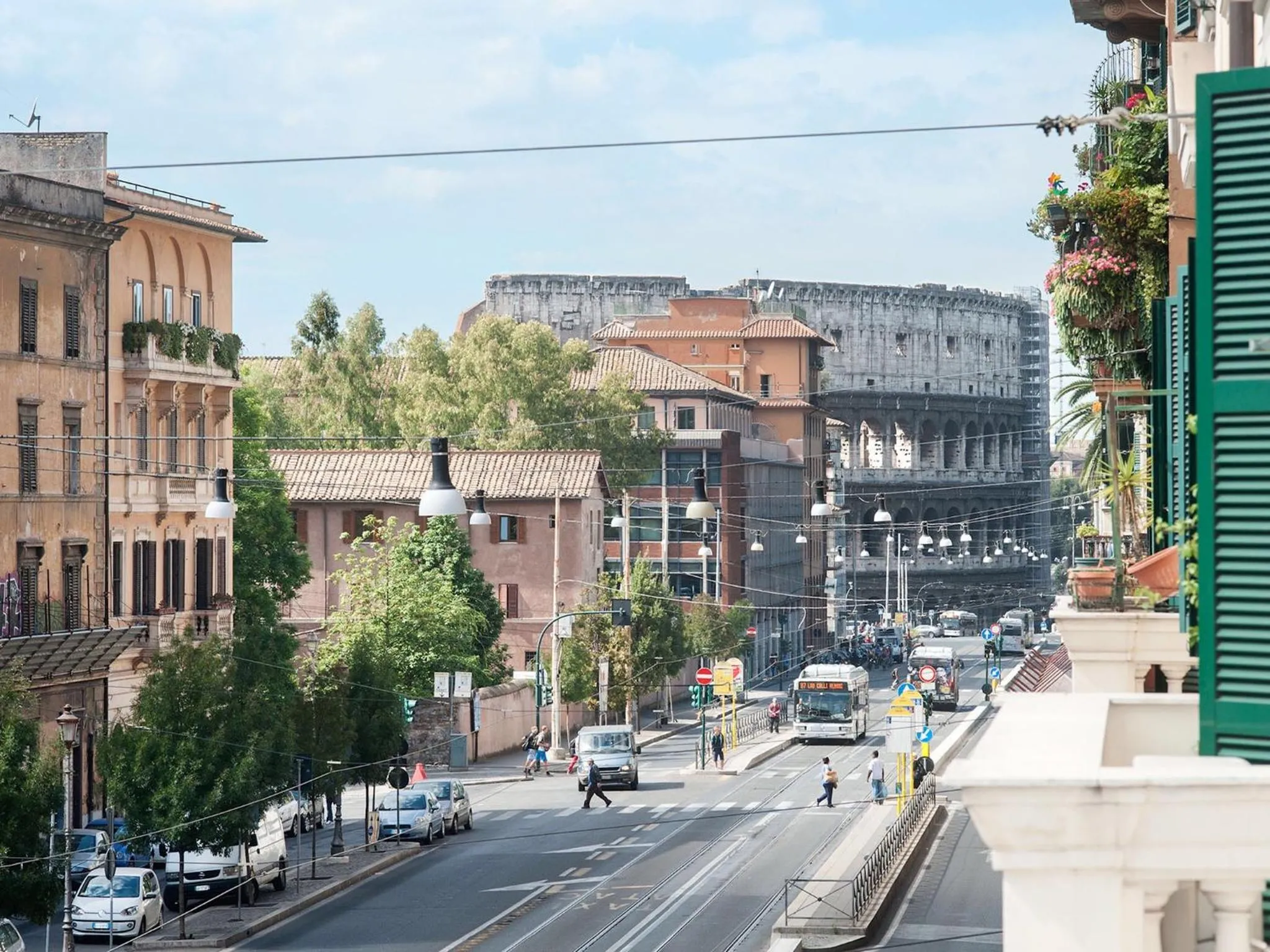 Superior Studio with Coliseum View in Black Rooms Colosseo
