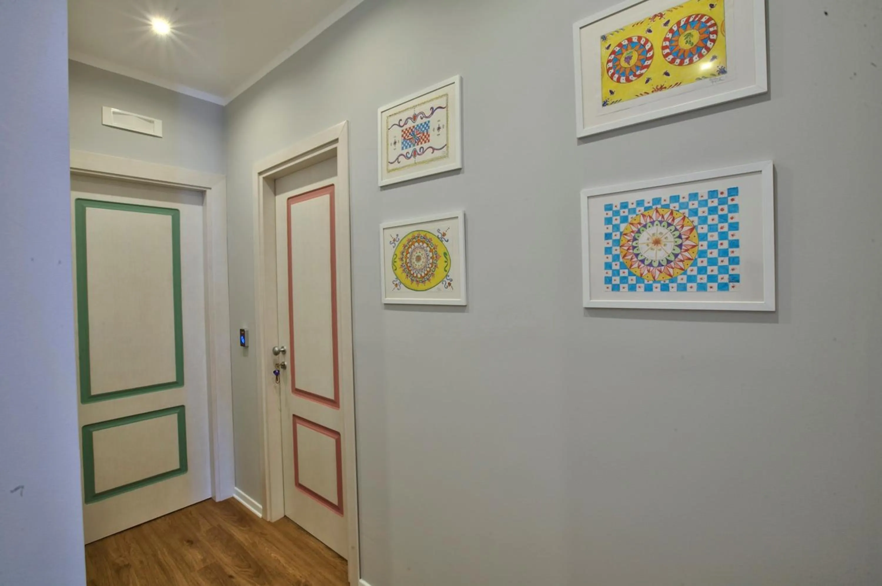 Decorative detail in B&B Del Corso