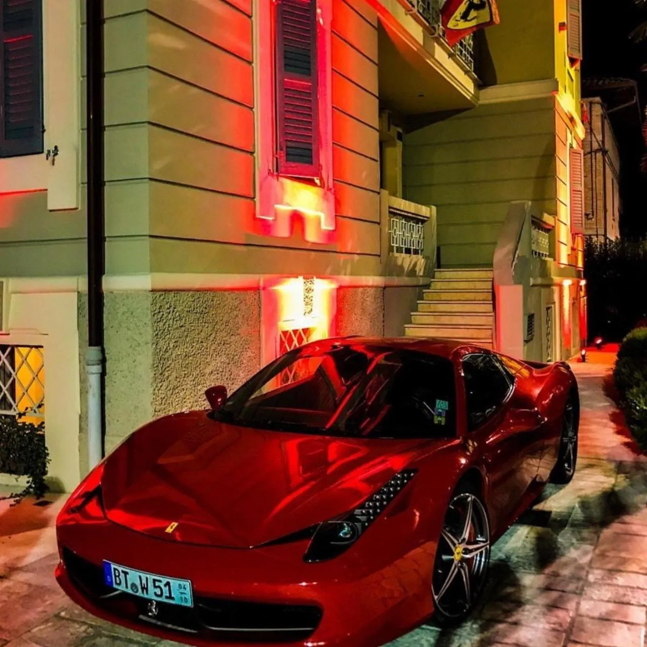 Property building in Hotel Villa Maranello