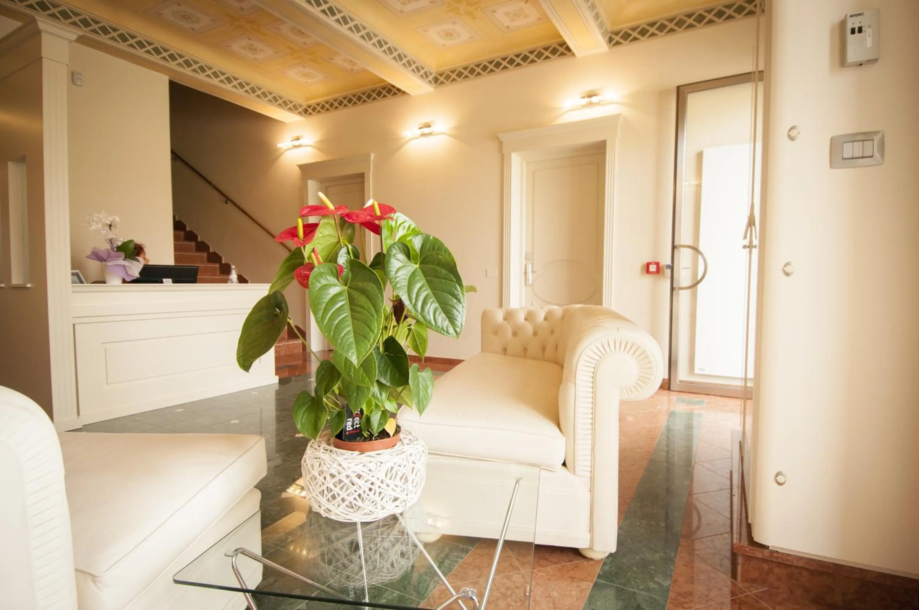 Lobby or reception in Hotel Villa Maranello