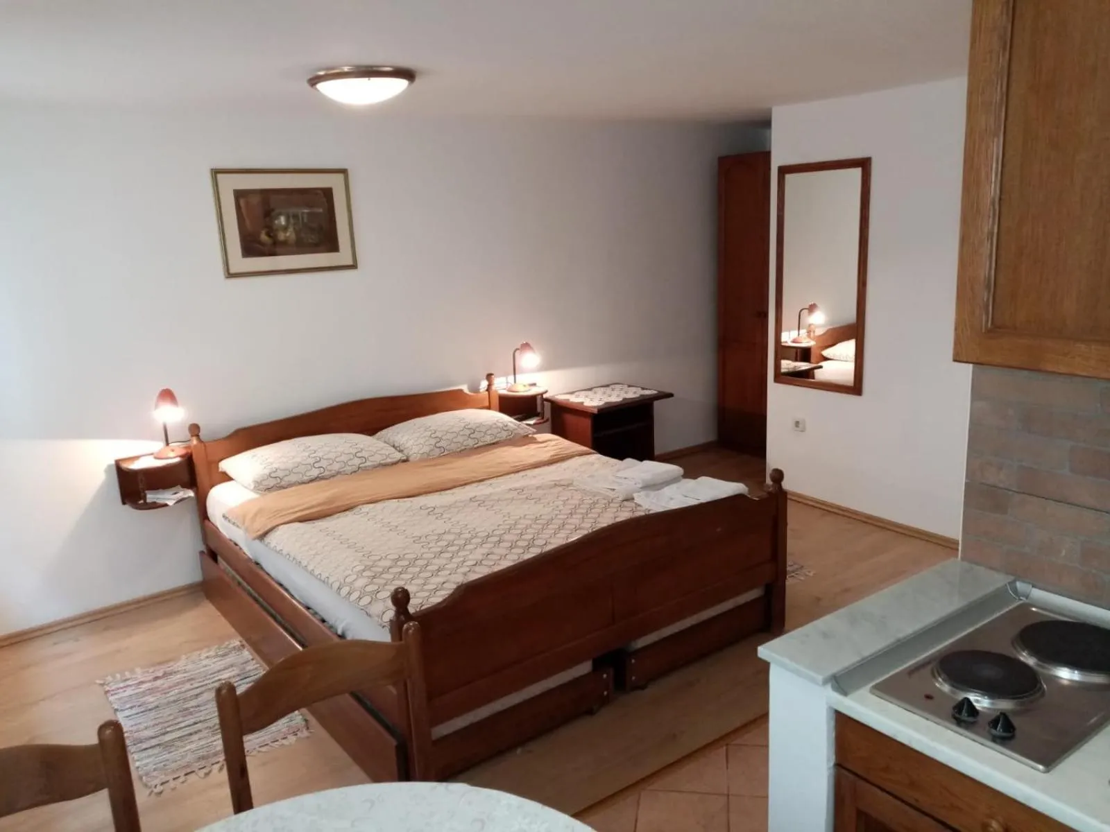 Bed in Apartments Ivanis