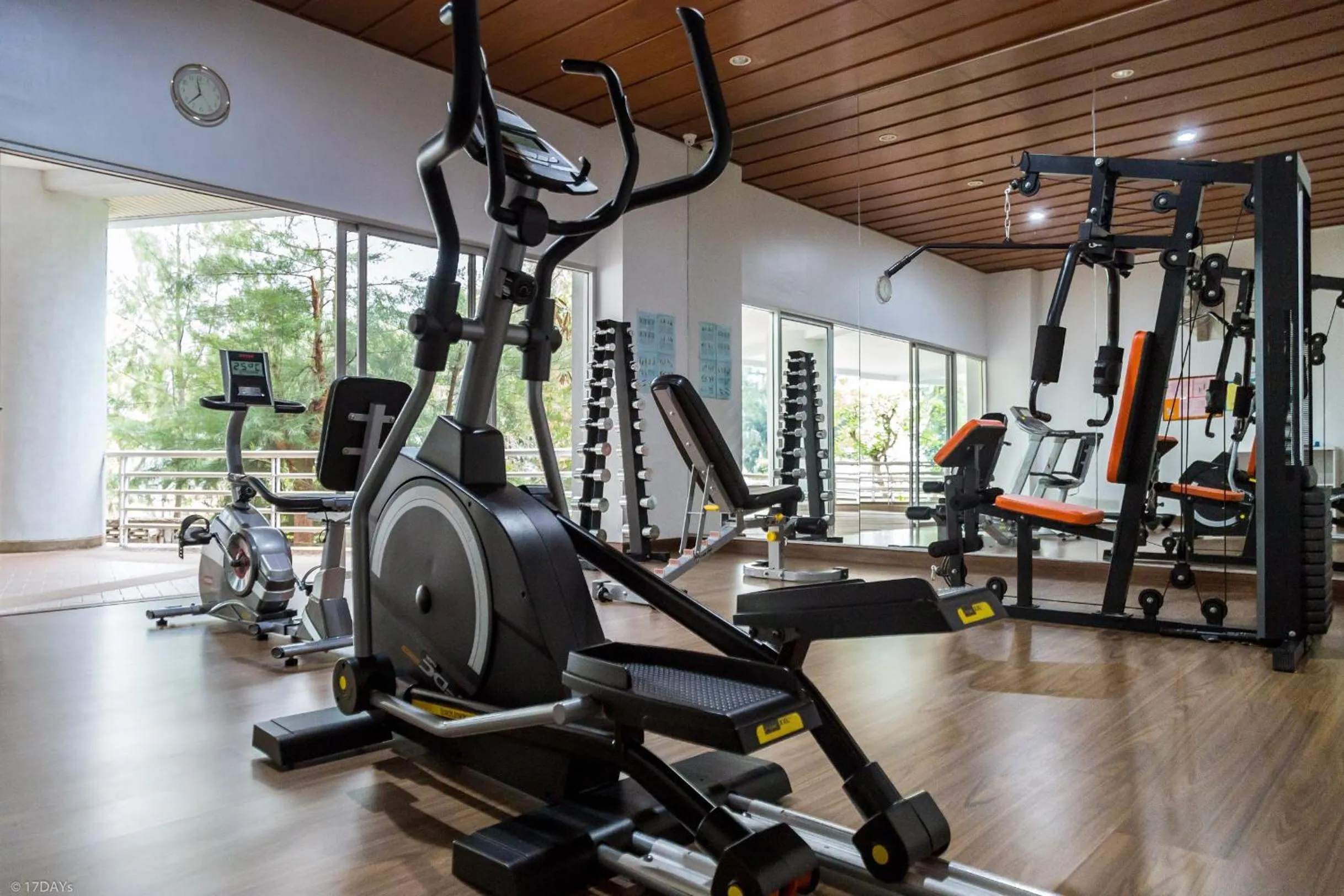 Fitness centre/facilities in Sandy Beach Condo 17D
