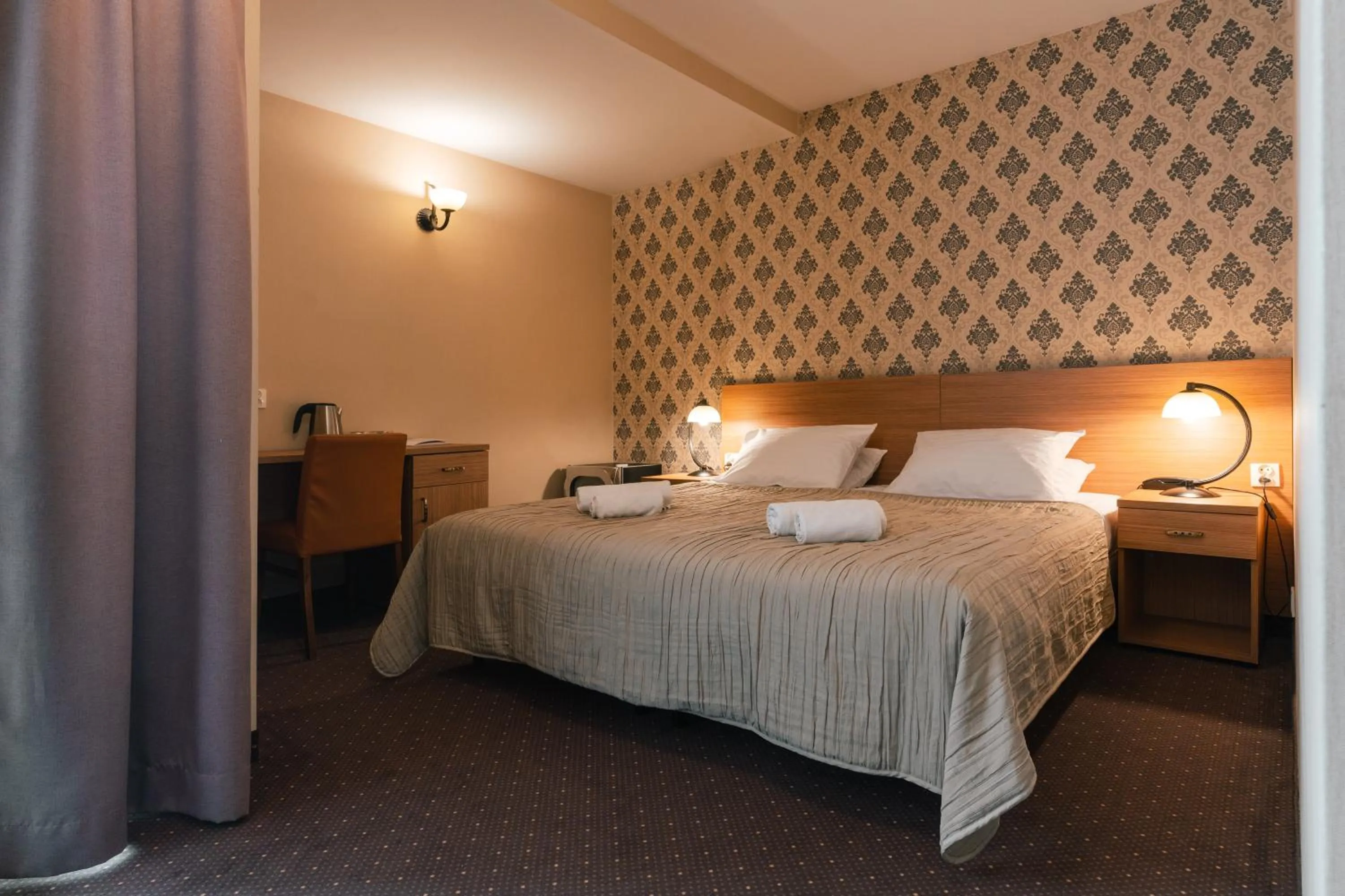 Bed in Hotel Pod Figurą