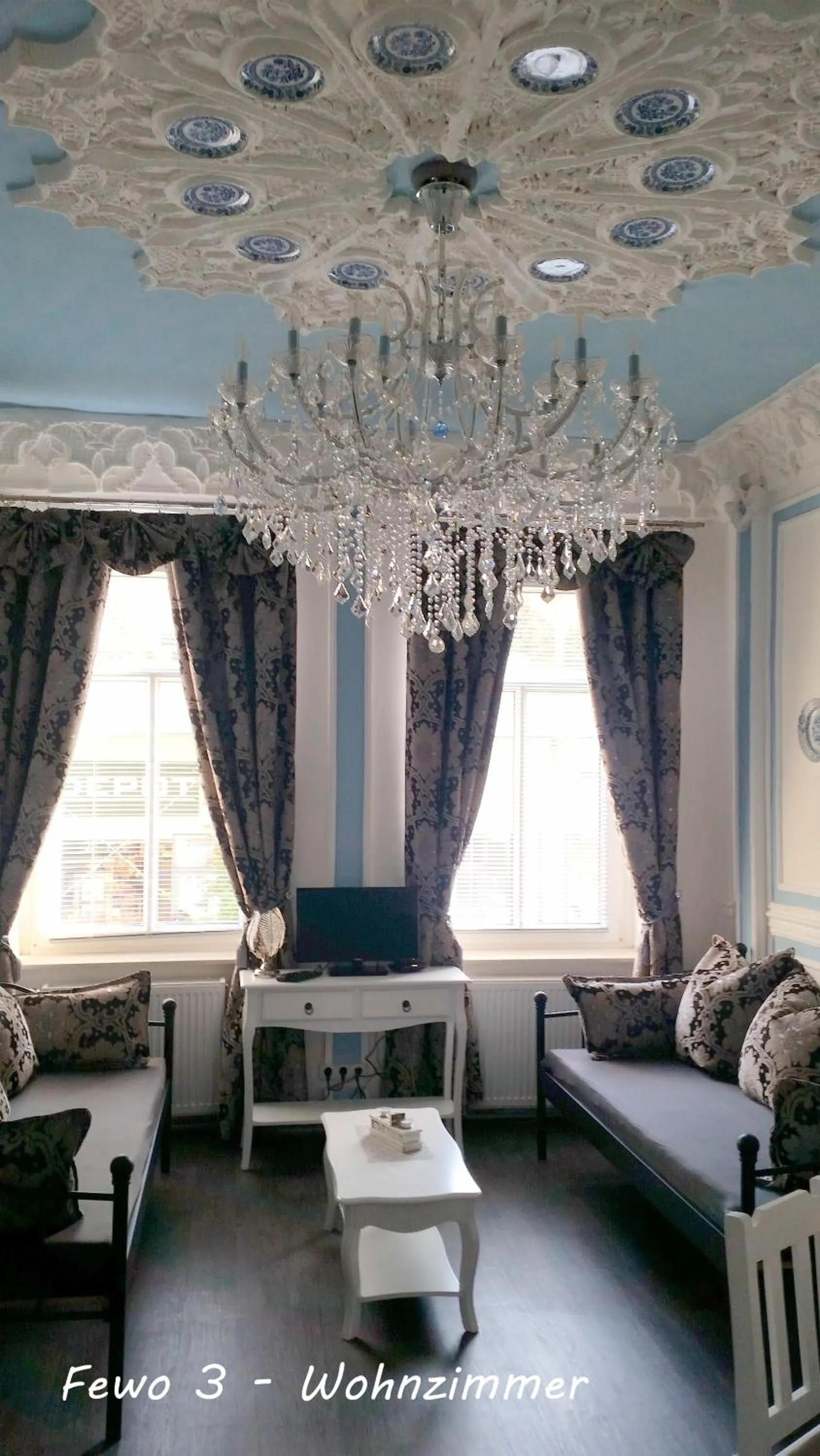 Living room in Fewo Meissen