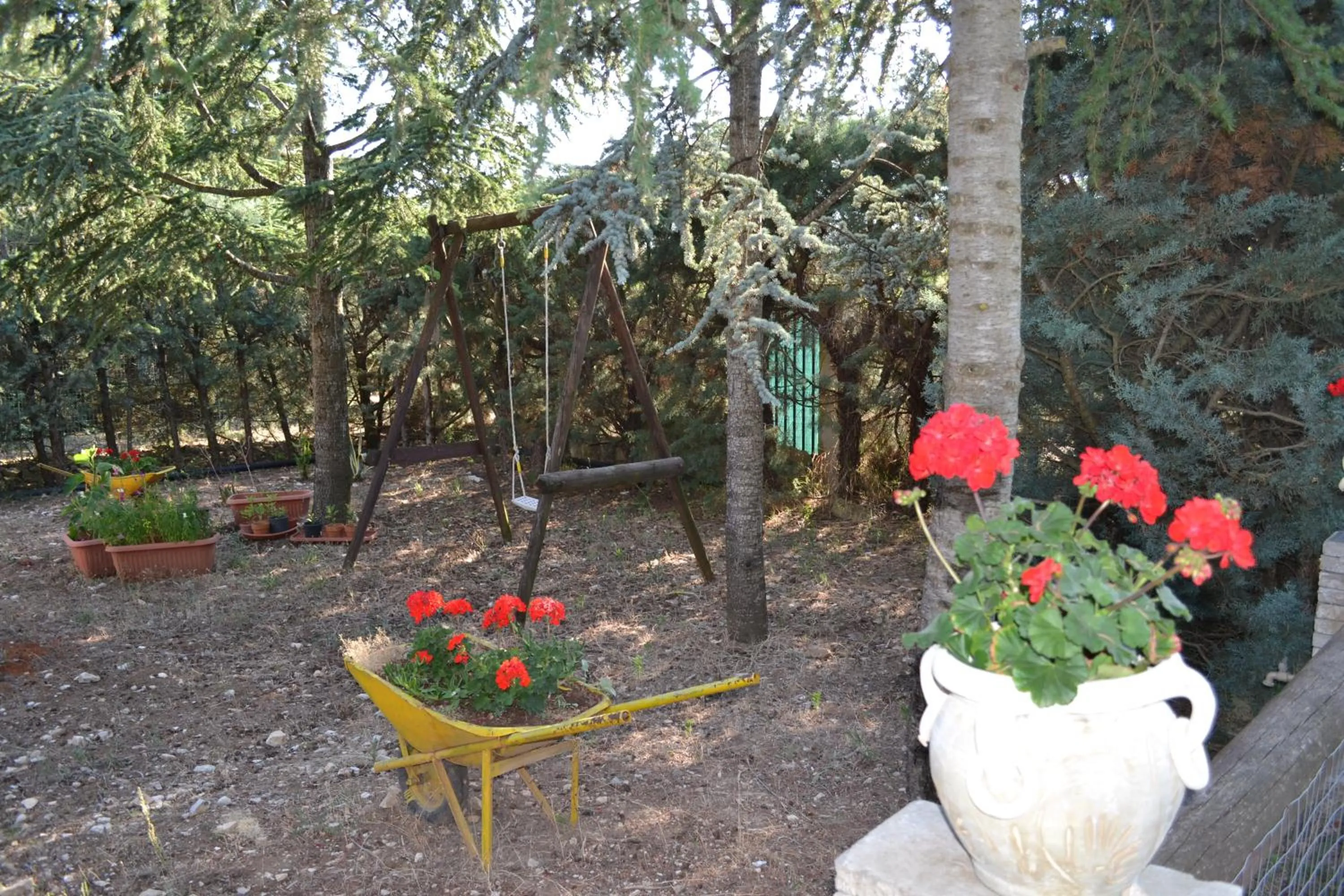 Garden in B&B Le Stagioni