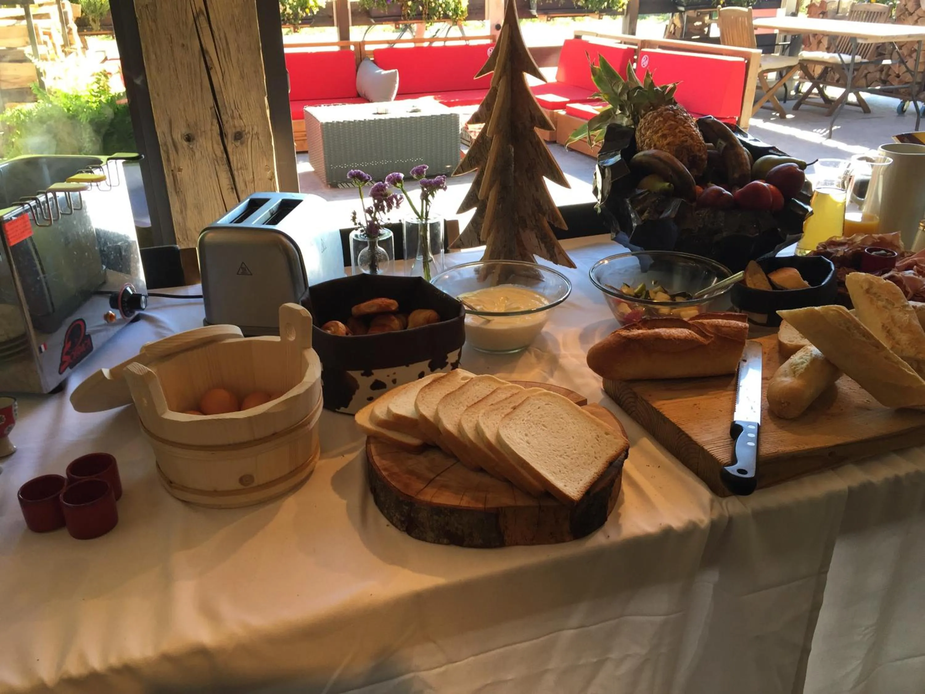 Food close-up in Les Rhodos