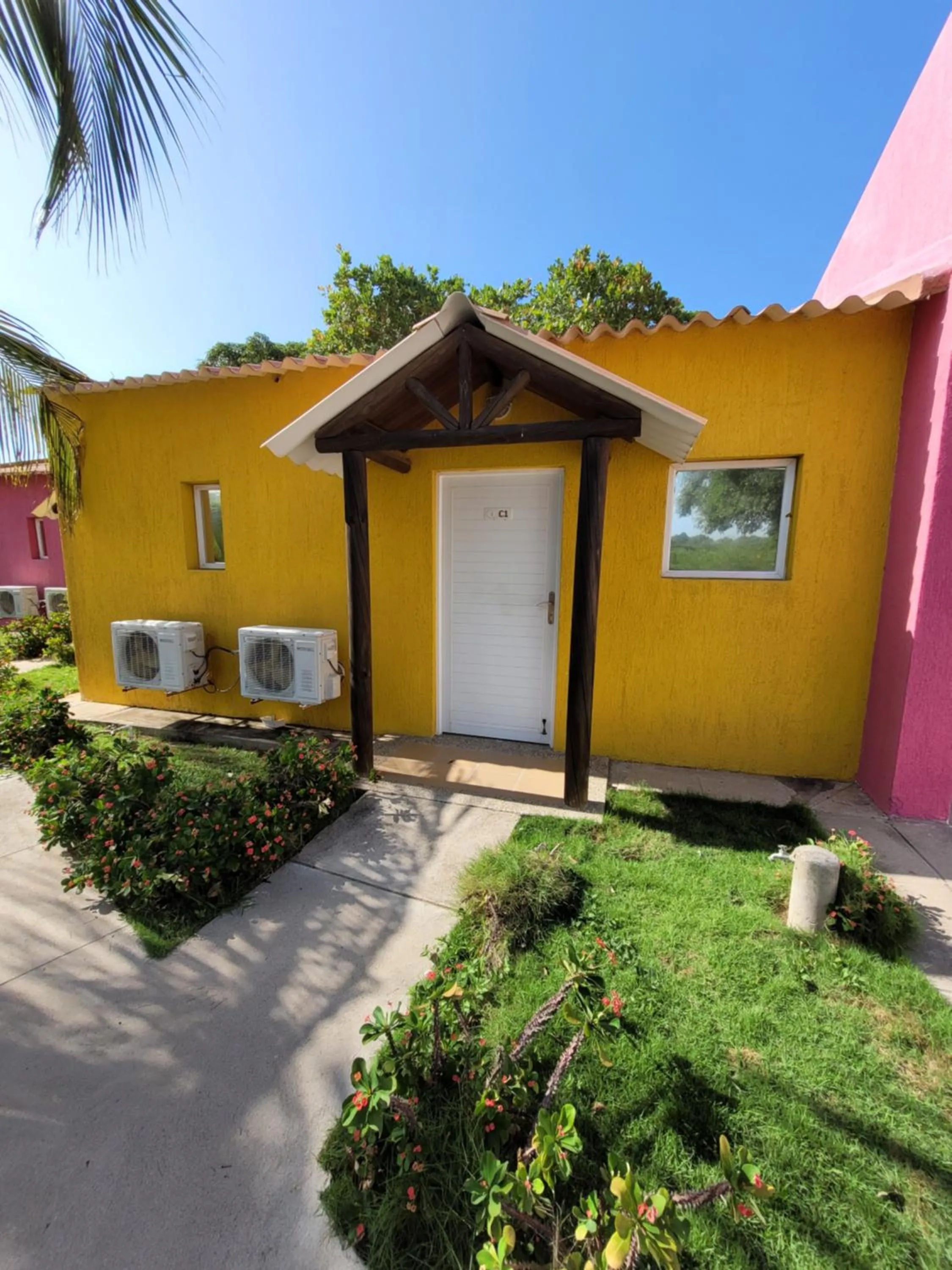 Garden view in Hotel Gimaura