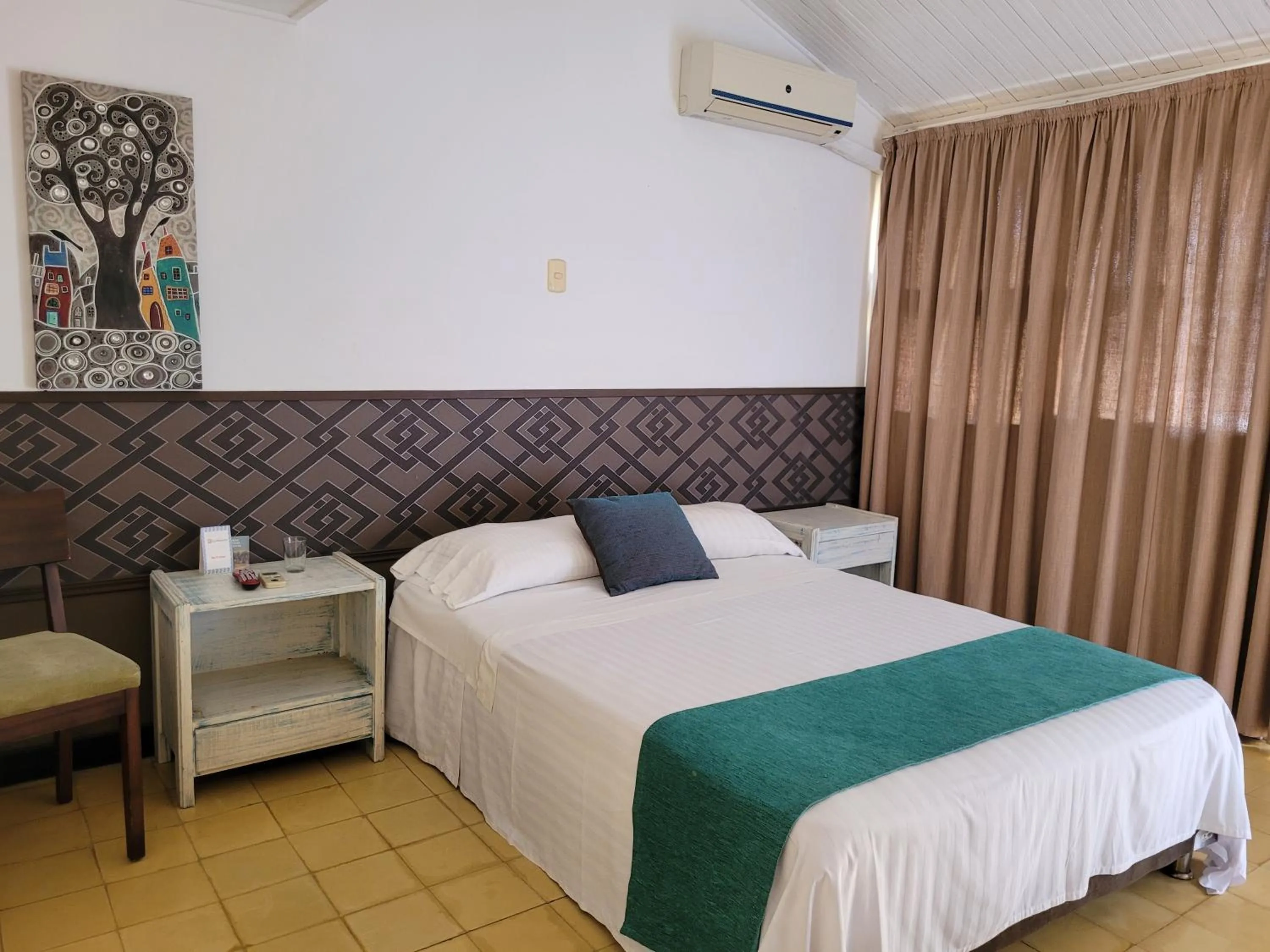 Bed in Hotel Gimaura