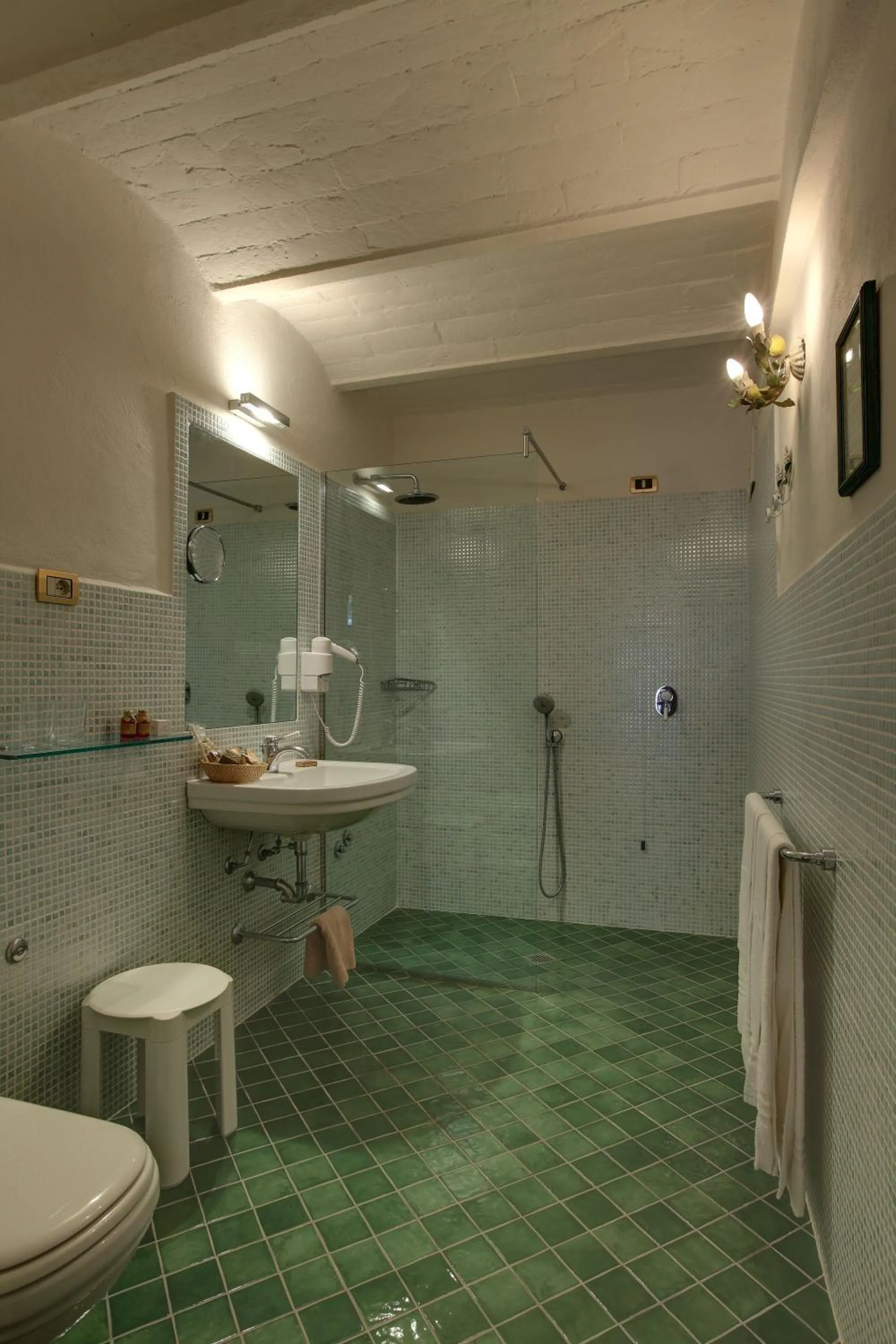 Bathroom in Villa Le Barone