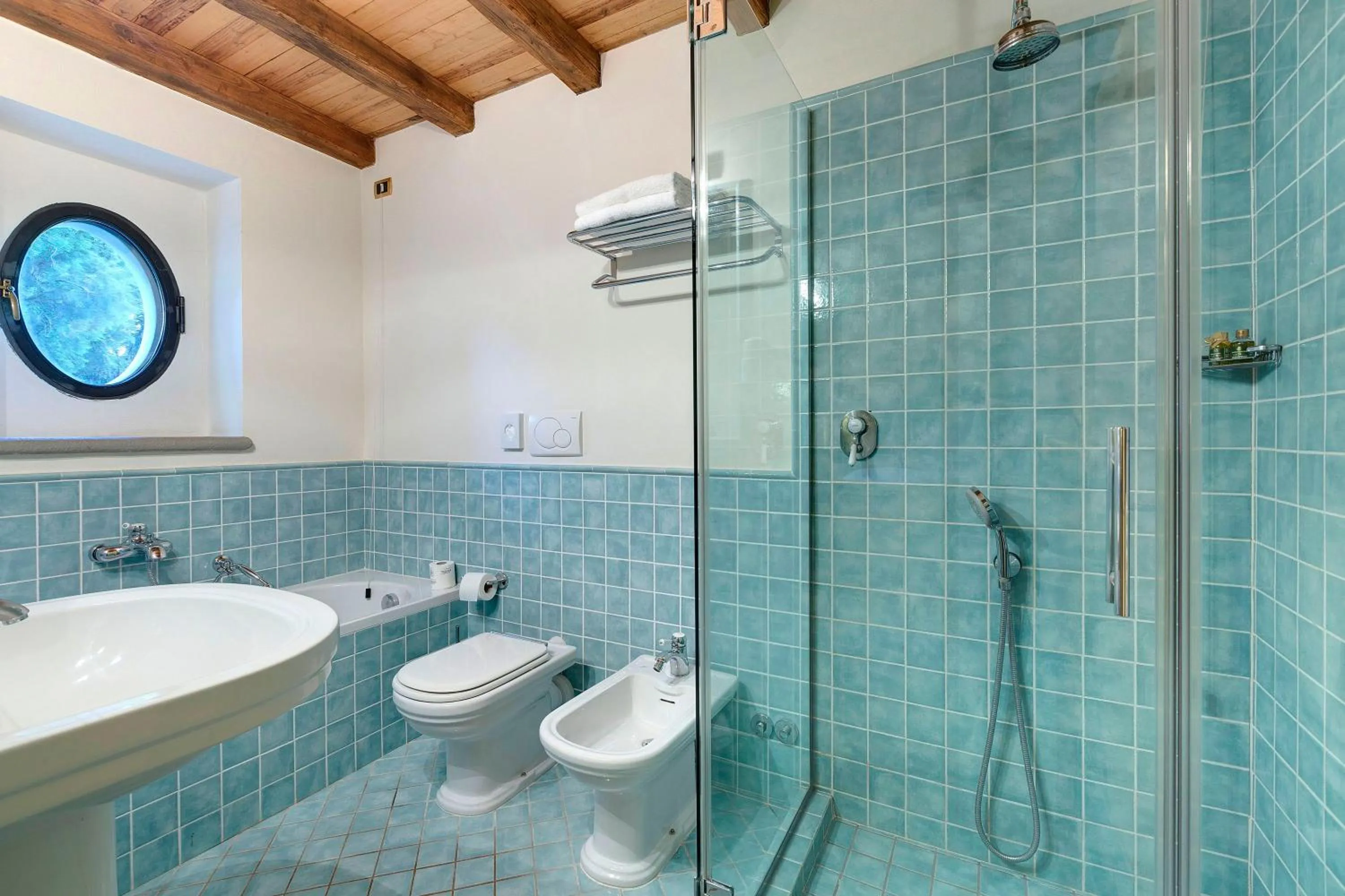 Bathroom in Villa Le Barone