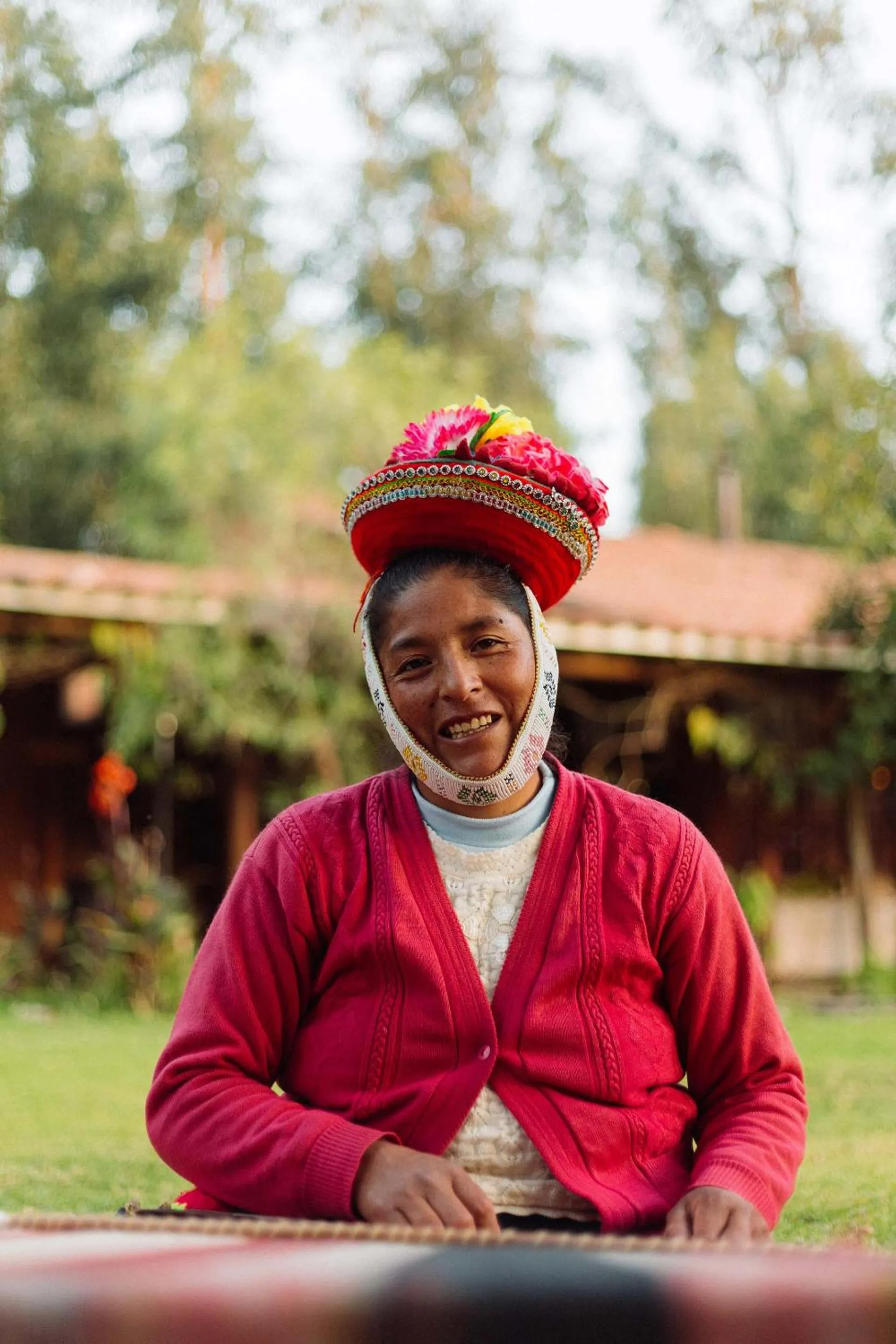 People in Andean Wings Valley