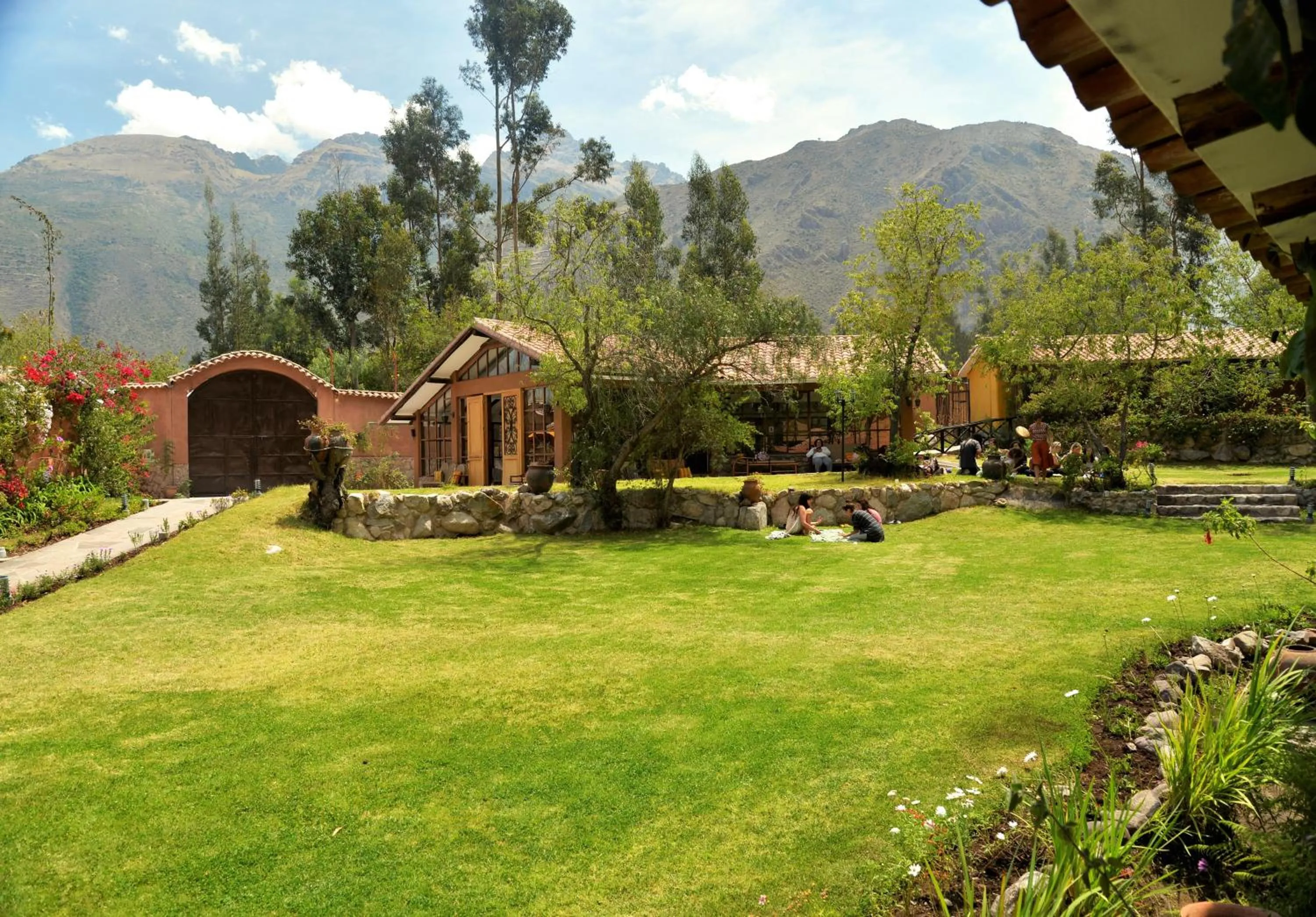 Patio in Andean Wings Valley