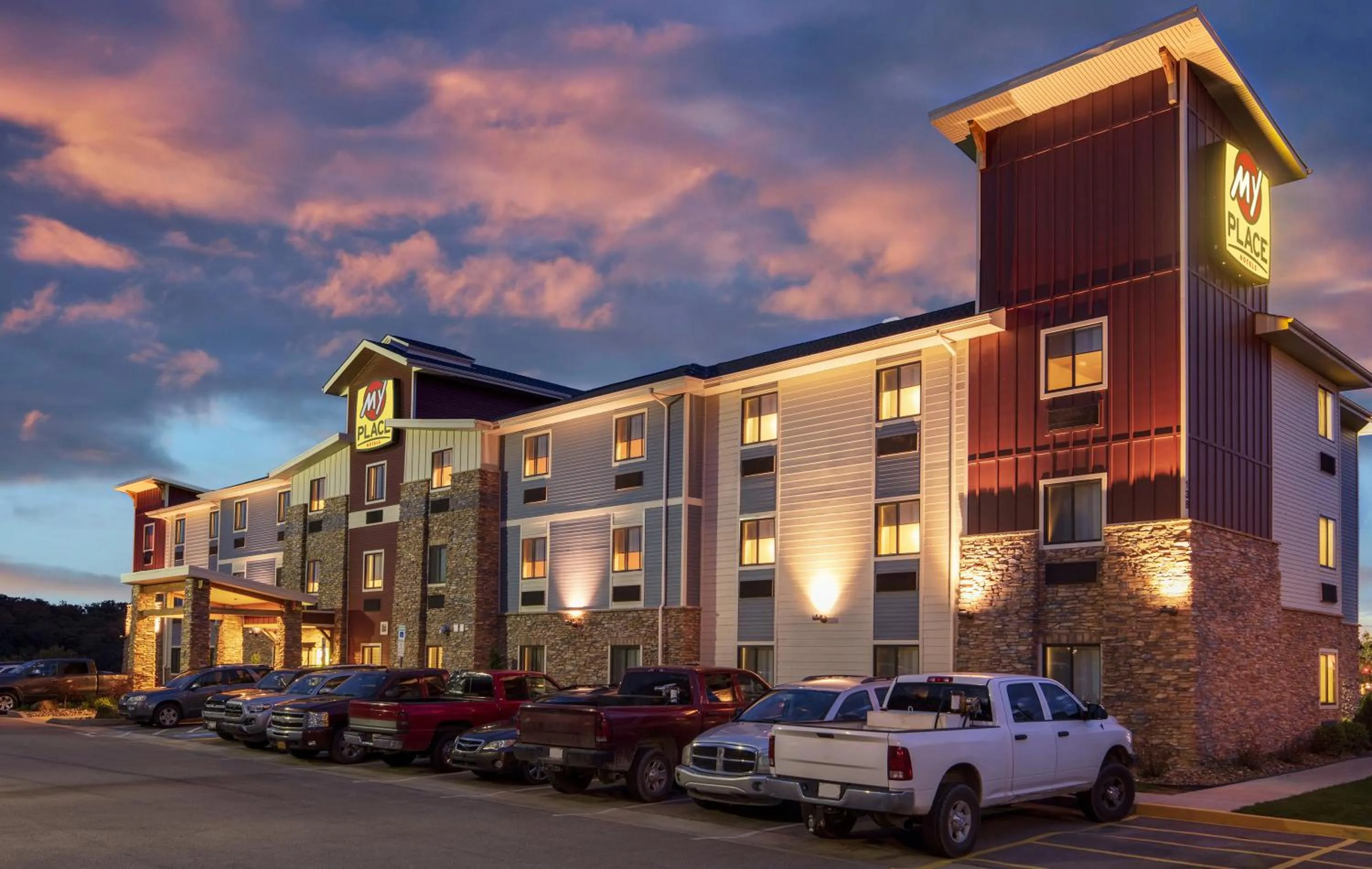 Property building in My Place Hotel-Pittsburgh North/Monaca, PA