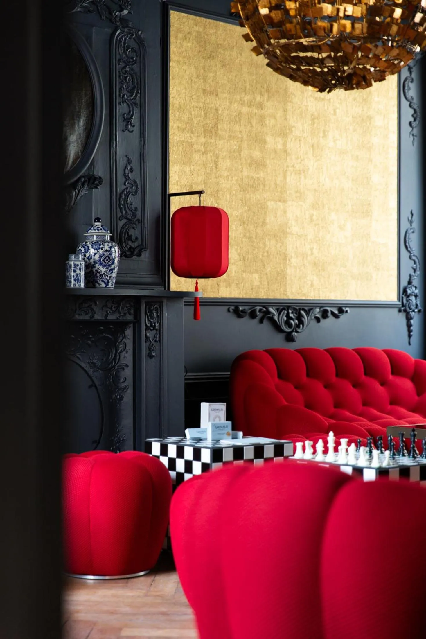 Living room in Hôtel La Particulière