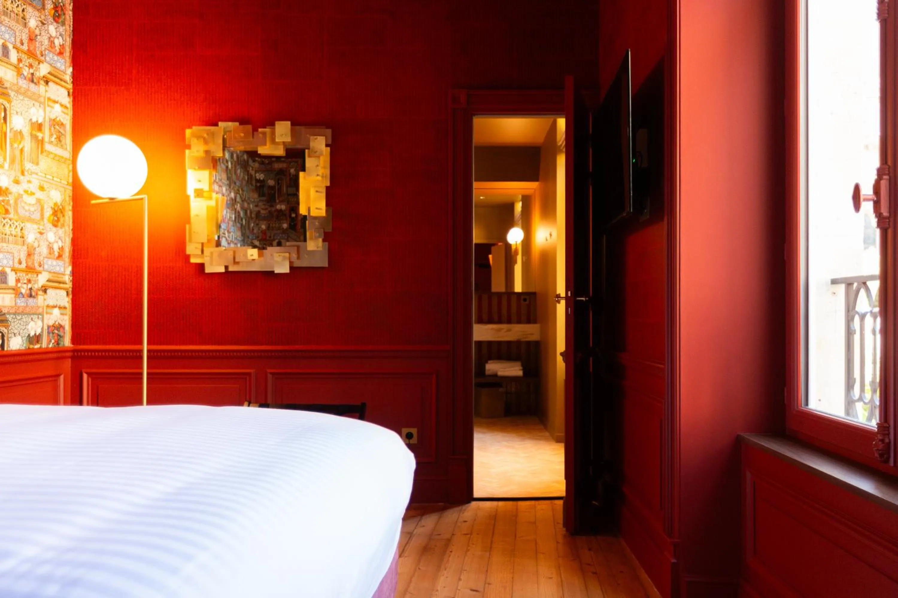 Bedroom, Bed in Hôtel La Particulière