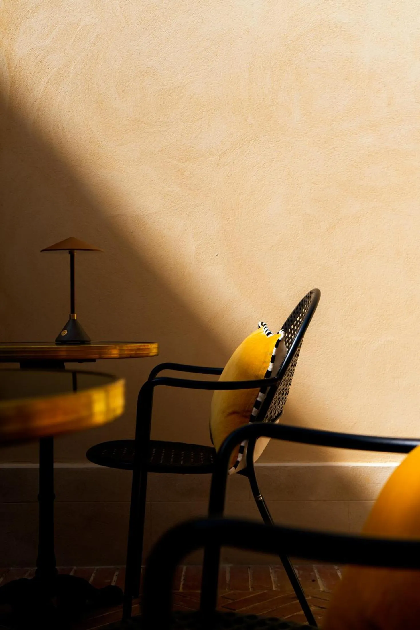 Patio in Hôtel La Particulière