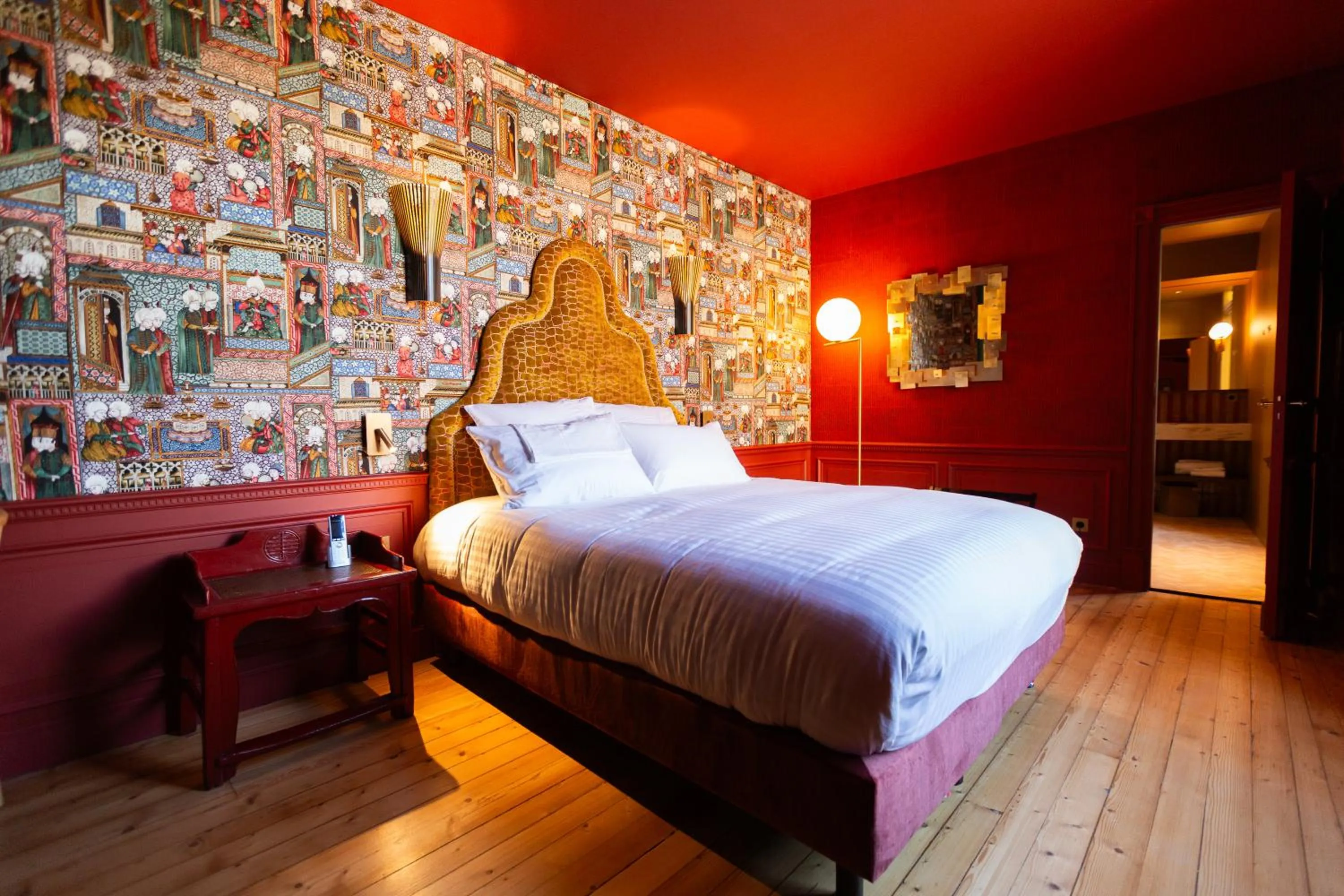 Bed in Hôtel La Particulière