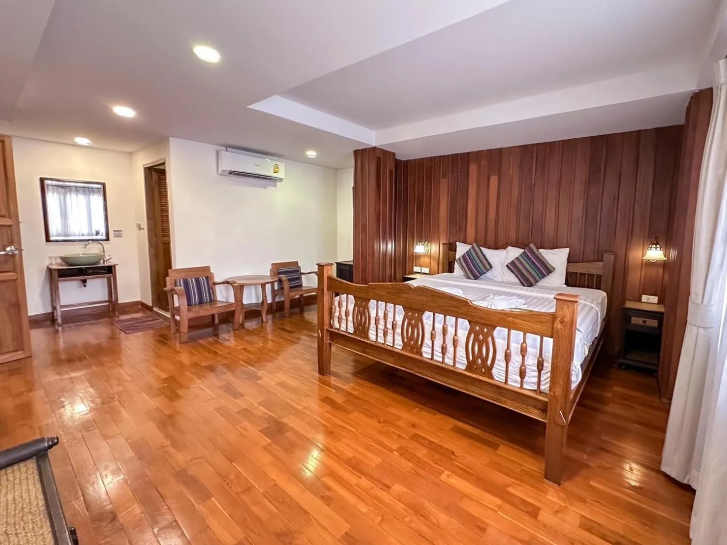 Bed in Rustic River Boutique