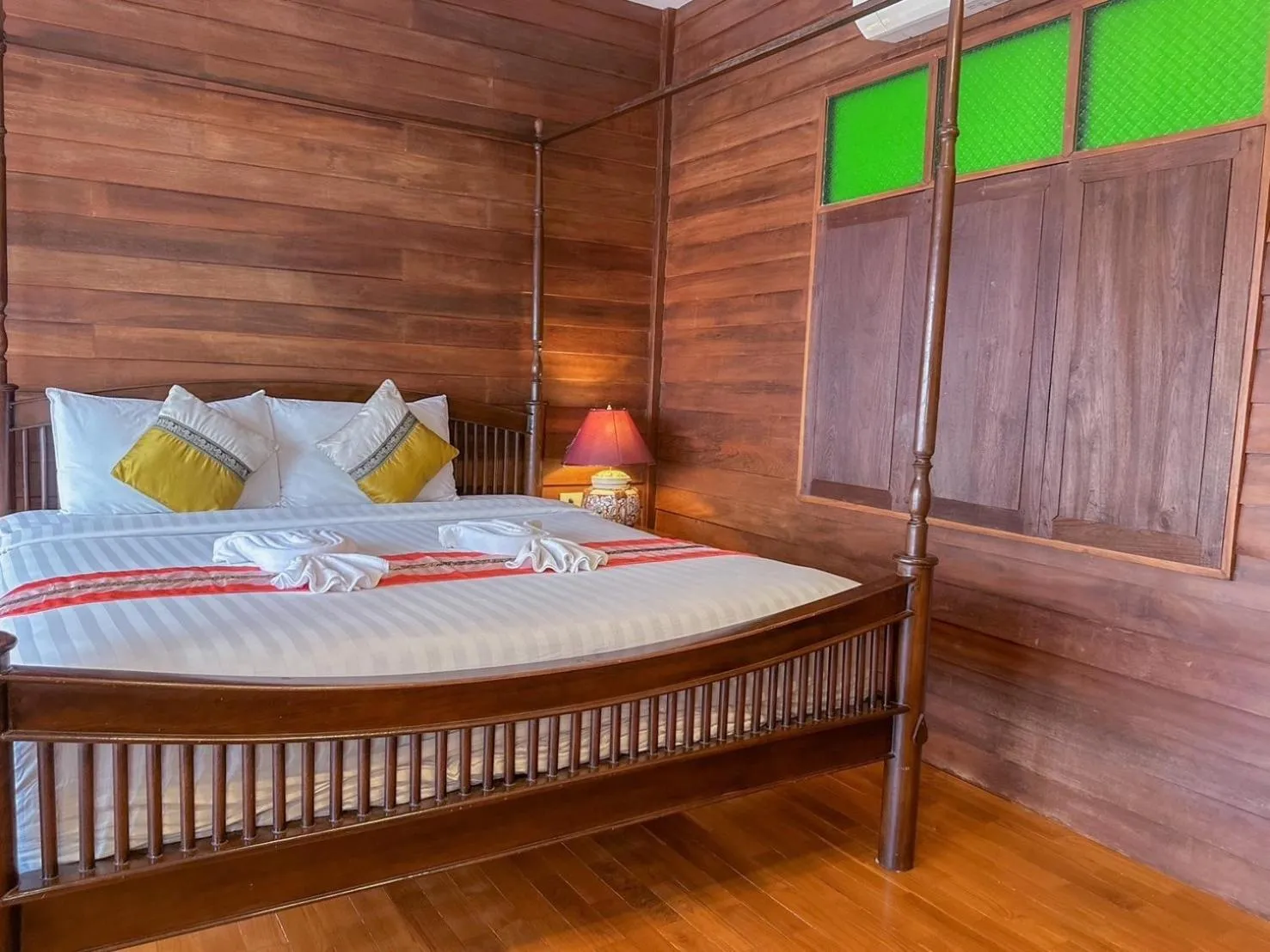 Bed in Rustic River Boutique