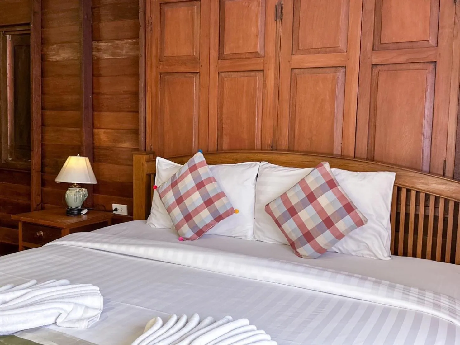 Bed in Rustic River Boutique