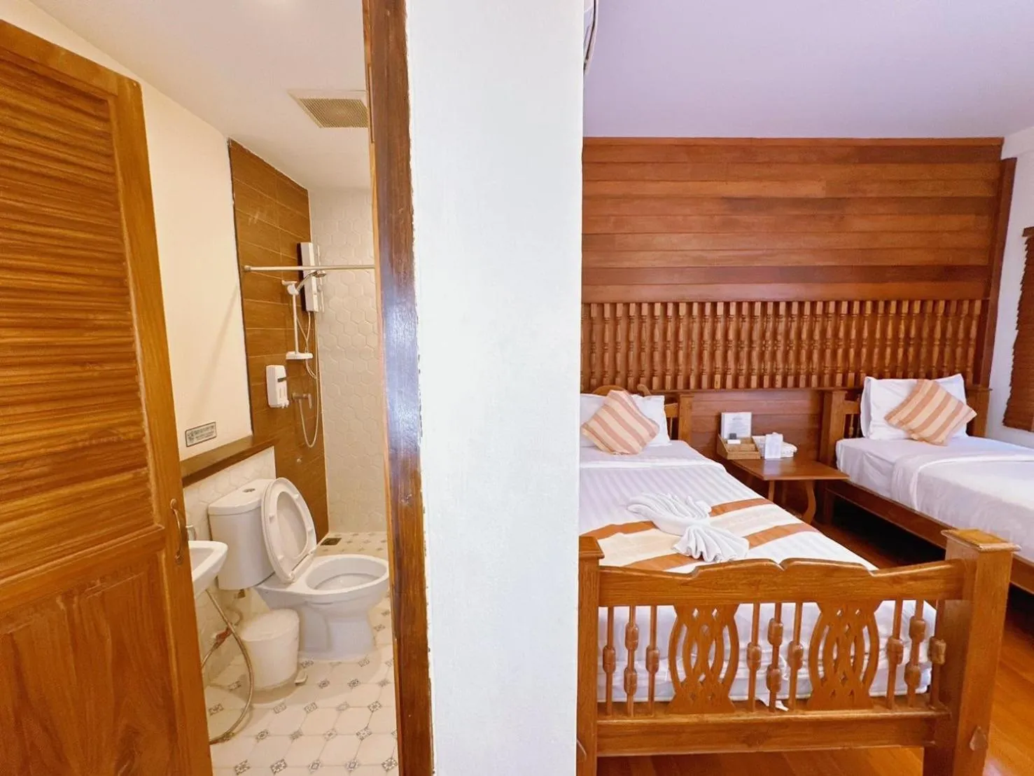 Bed in Rustic River Boutique