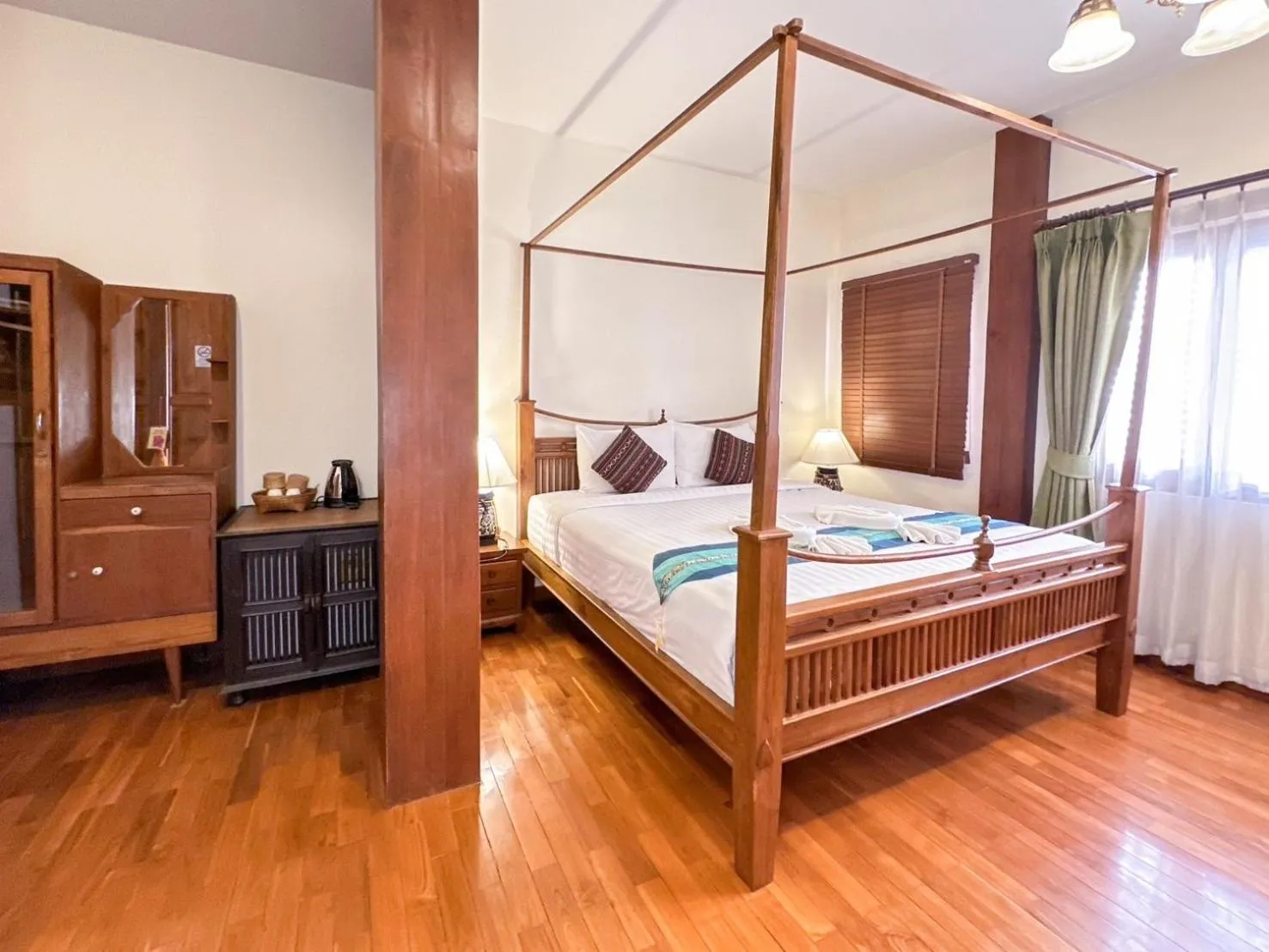 Bed in Rustic River Boutique