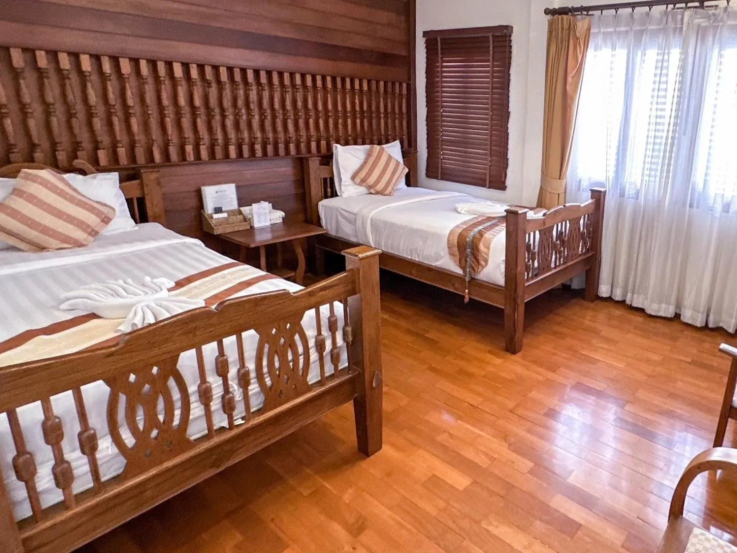 Bed in Rustic River Boutique