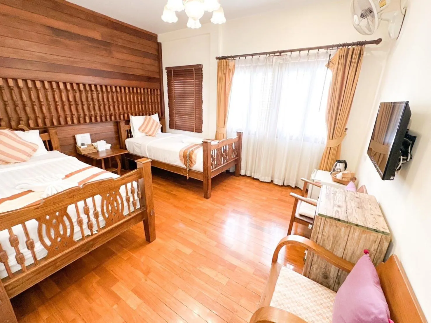 Bed in Rustic River Boutique