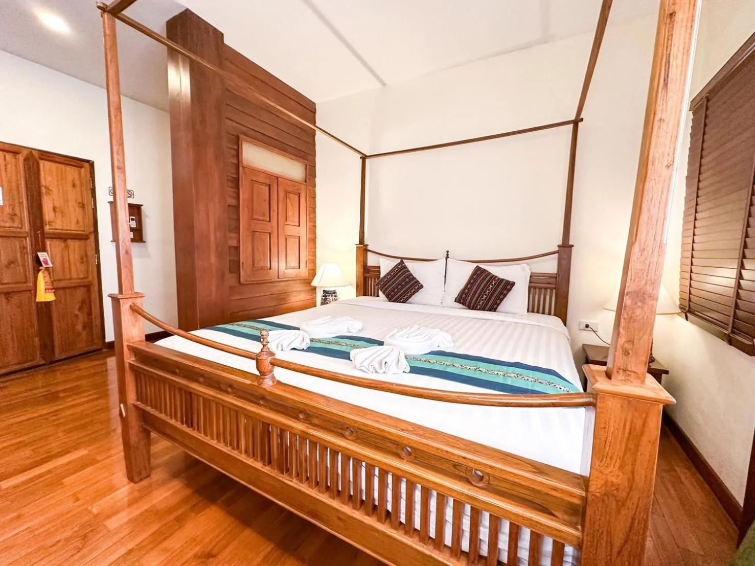 Bed in Rustic River Boutique