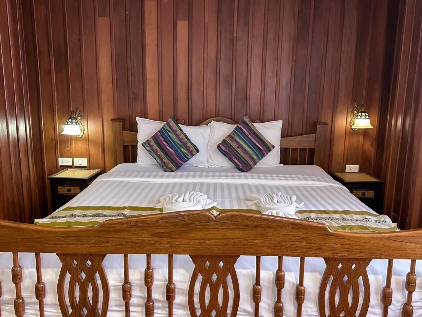 Bed in Rustic River Boutique