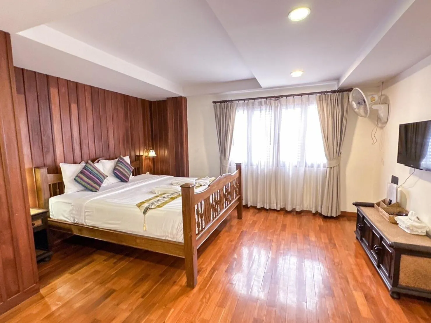 Bed in Rustic River Boutique