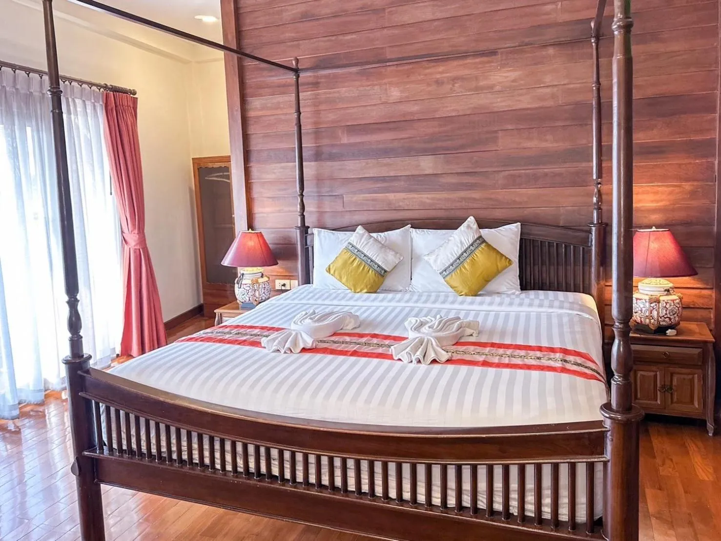 Bed in Rustic River Boutique