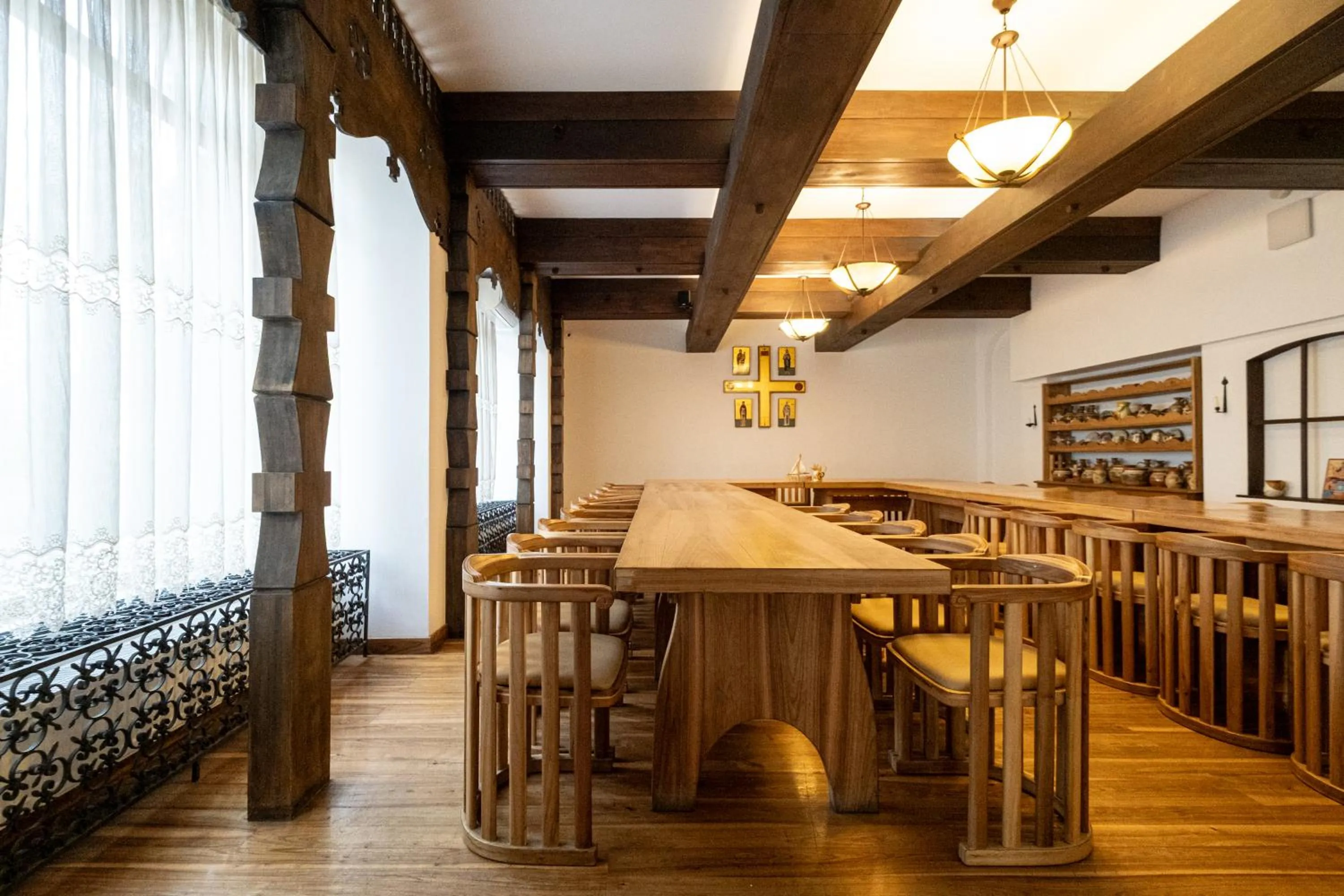 Restaurant/places to eat in Casa de Oaspeți Sfântul Nicolae