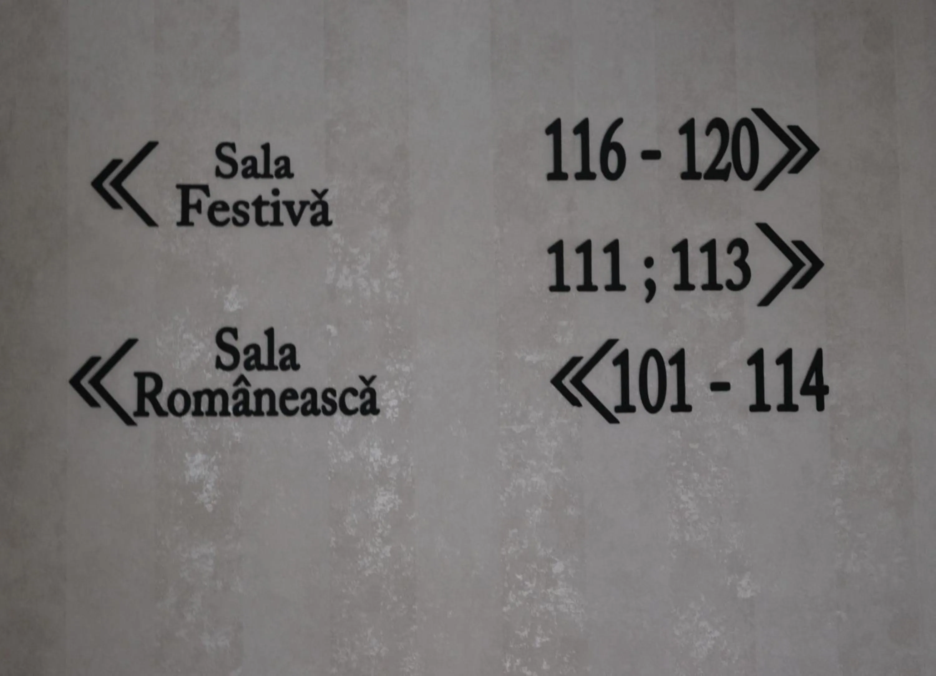 Decorative detail in Casa de Oaspeți Sfântul Nicolae