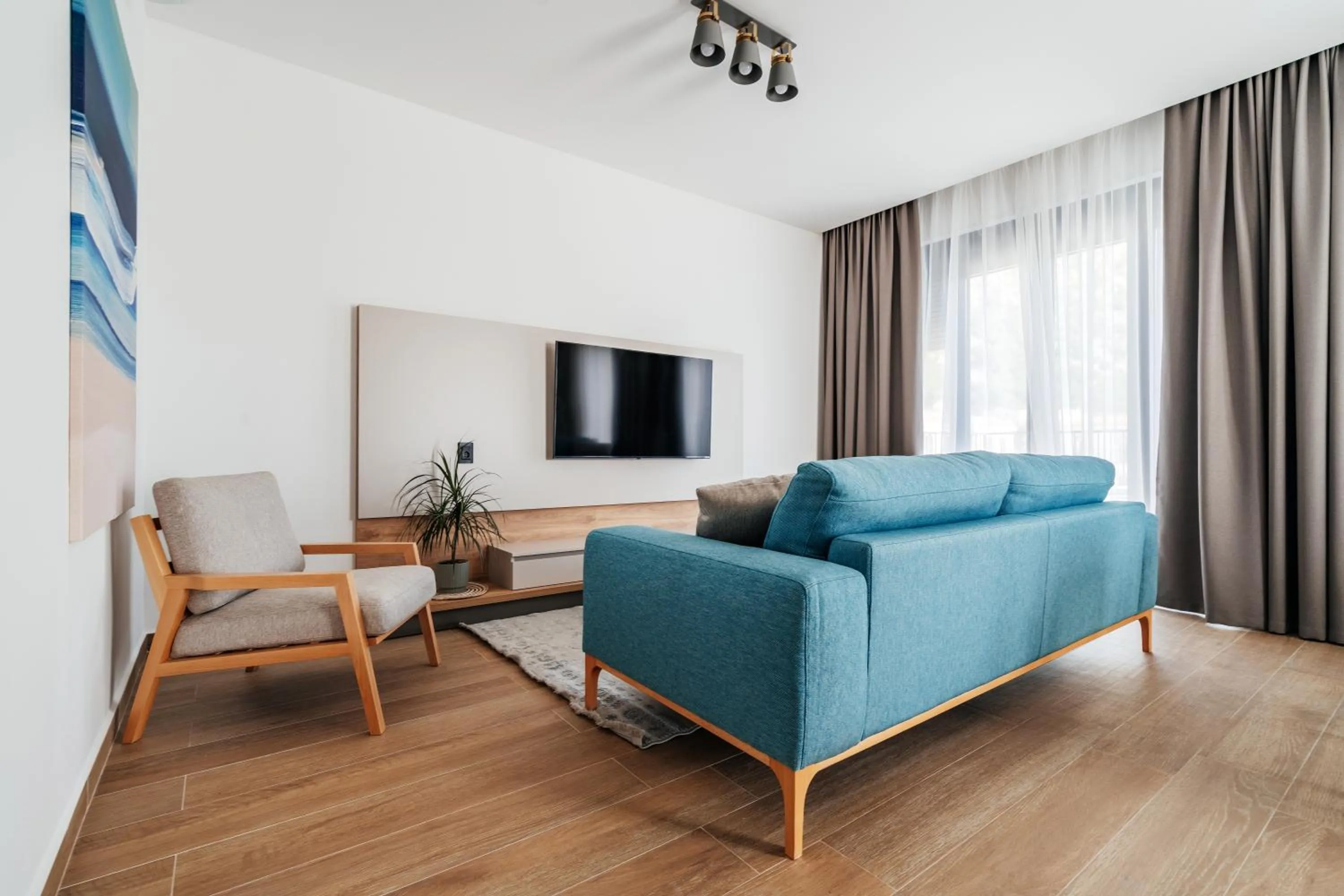 Living room in Risan Bay