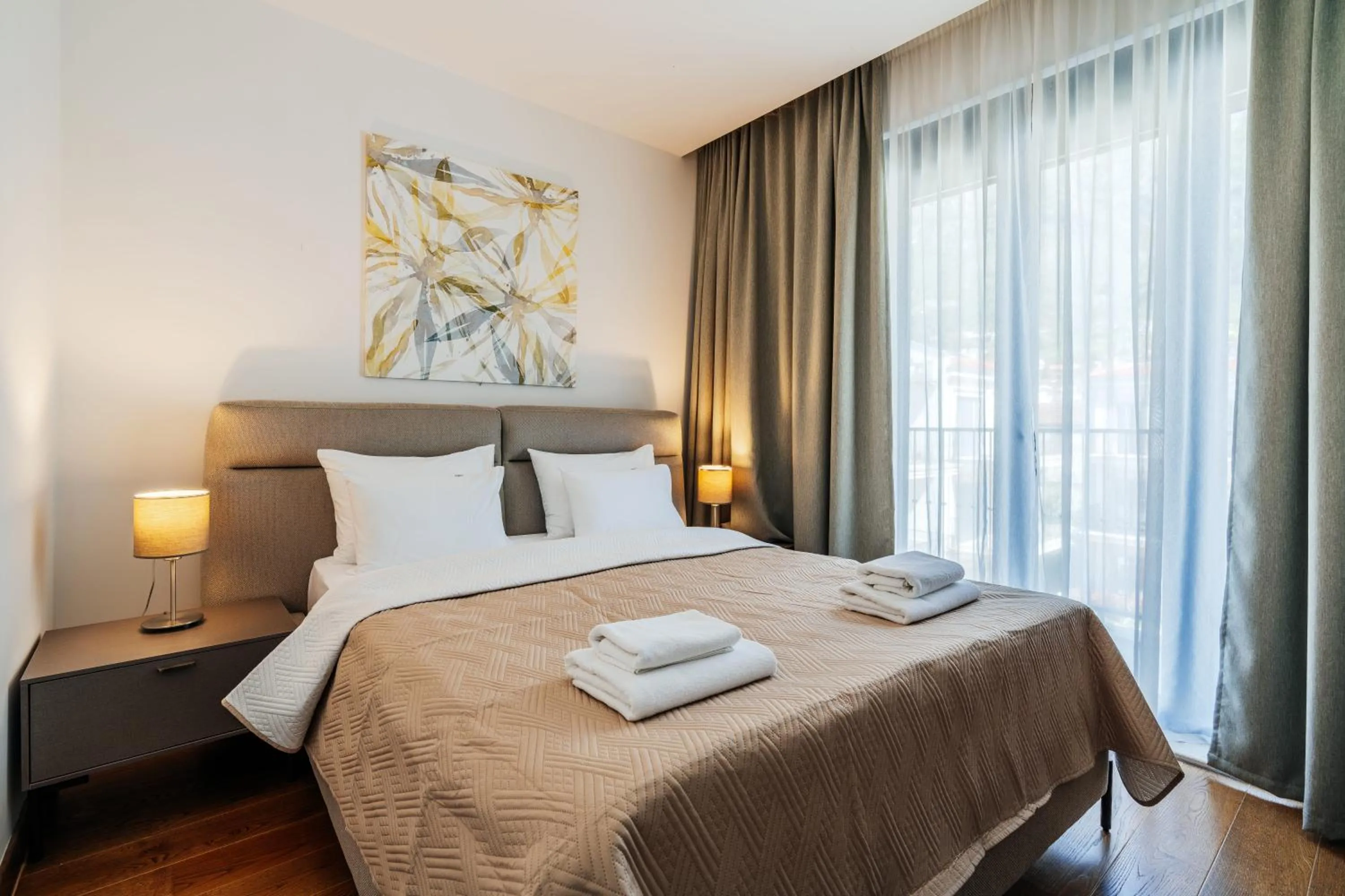 Bed in Risan Bay