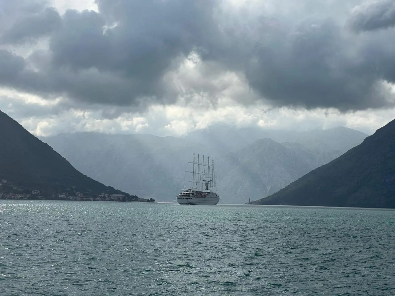 Nearby landmark in Risan Bay