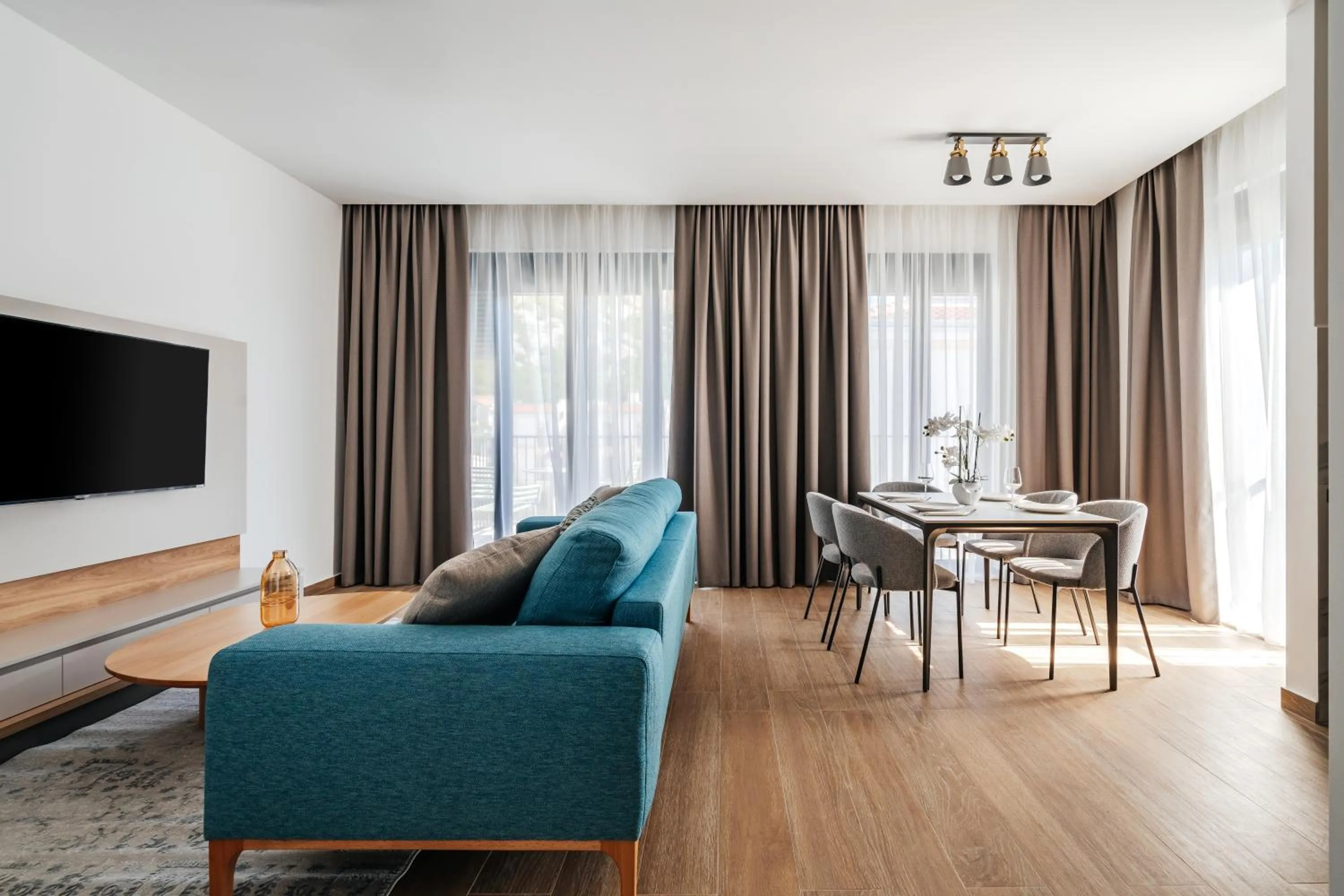 Living room in Risan Bay
