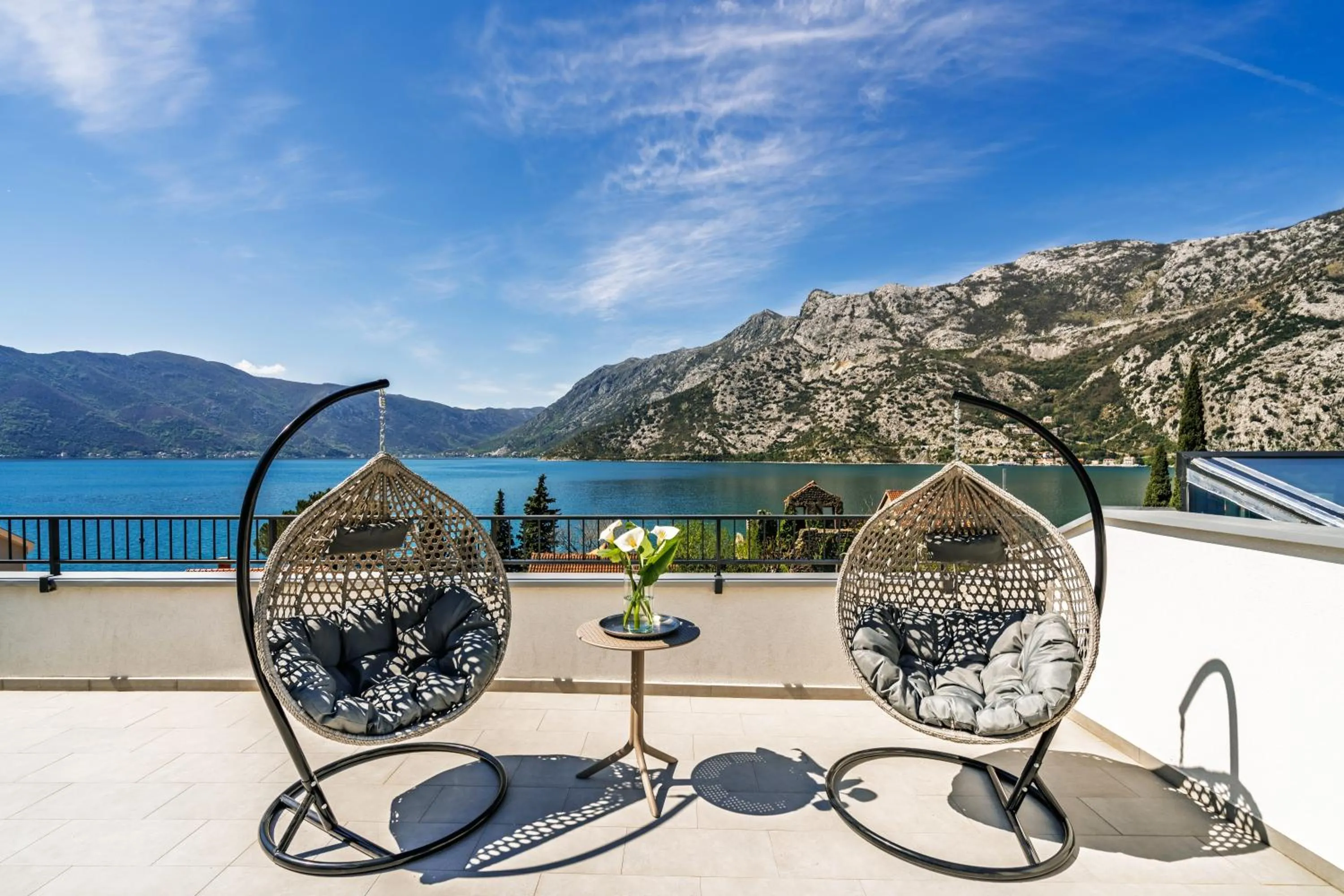 View (from property/room) in Risan Bay