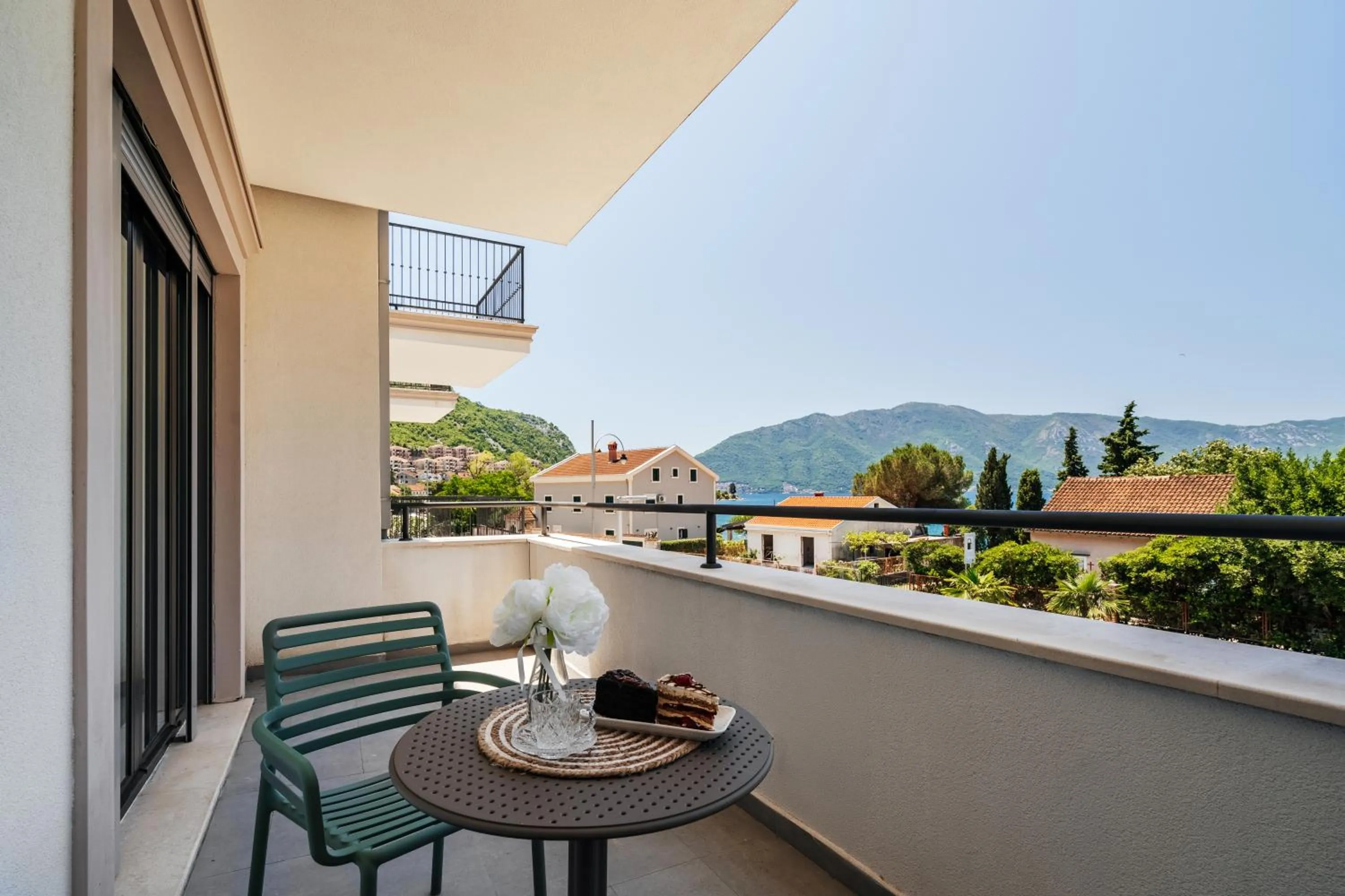 Balcony/Terrace in Risan Bay