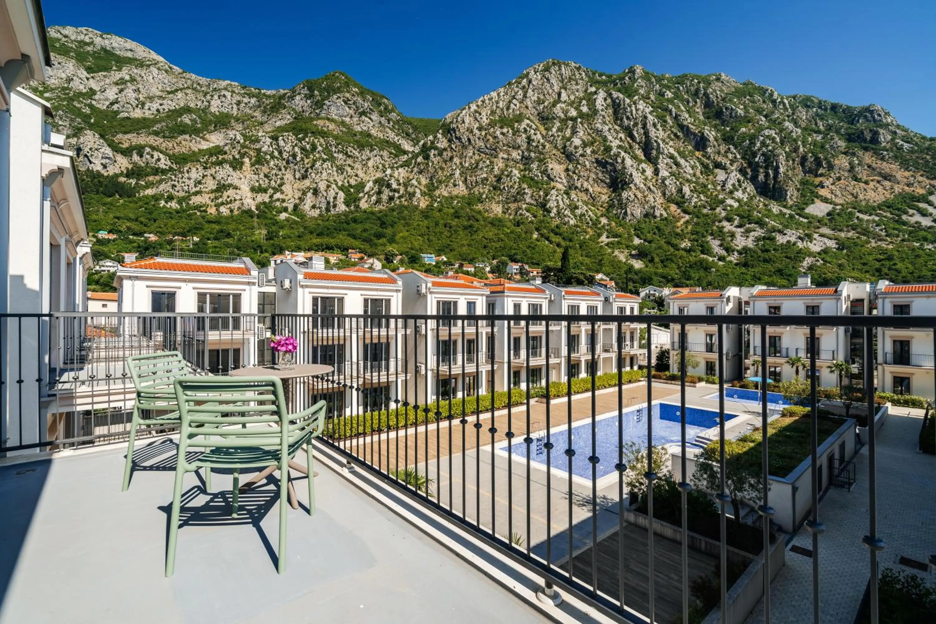 View (from property/room) in Risan Bay