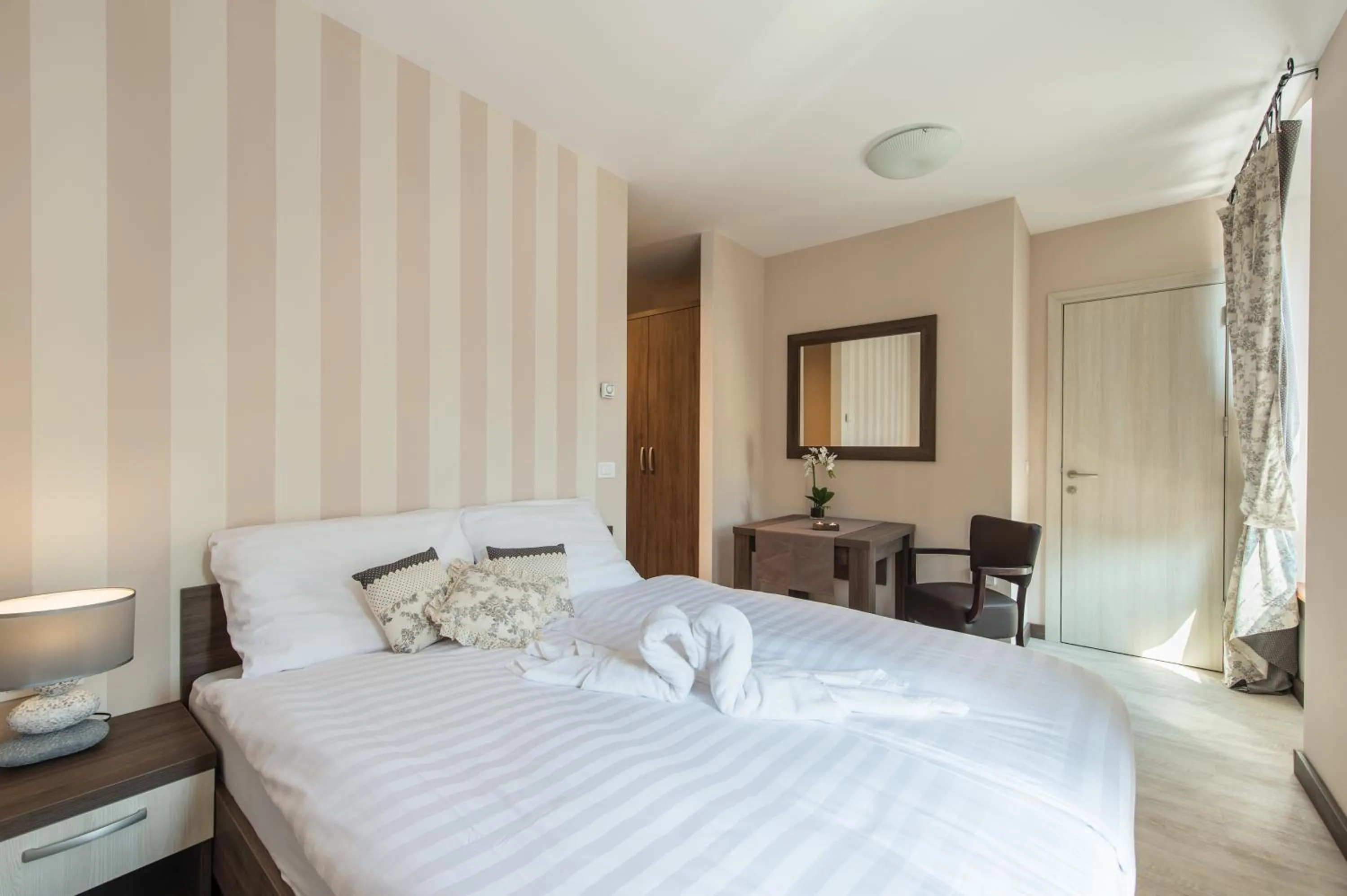 Bedroom, Bed in Hotel Pri mostu