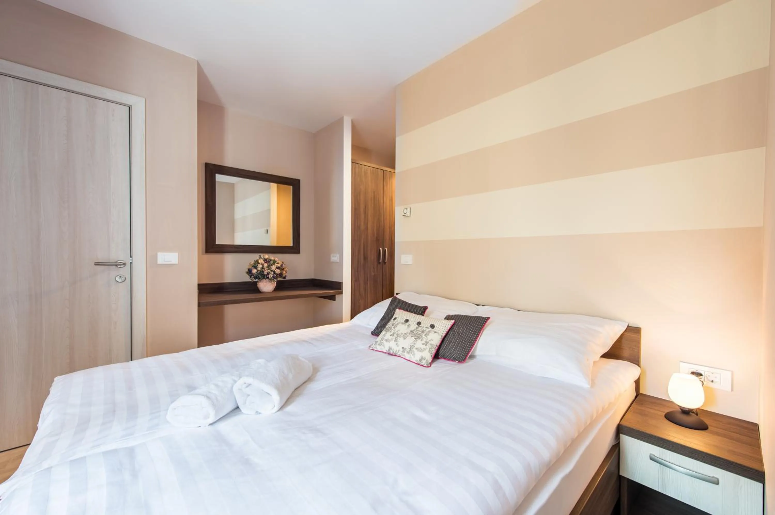 Bedroom, Bed in Hotel Pri mostu