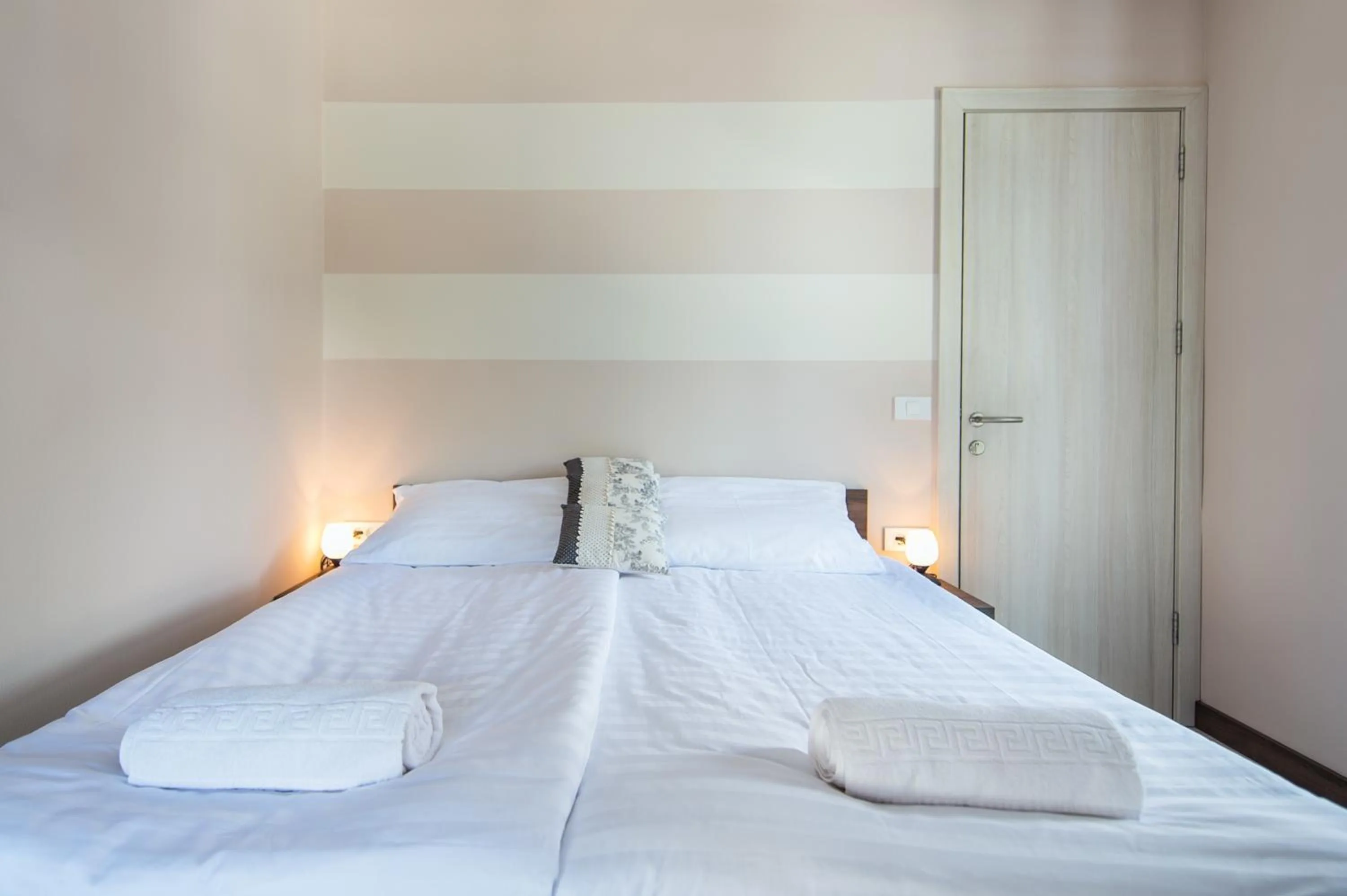 Bedroom, Bed in Hotel Pri mostu