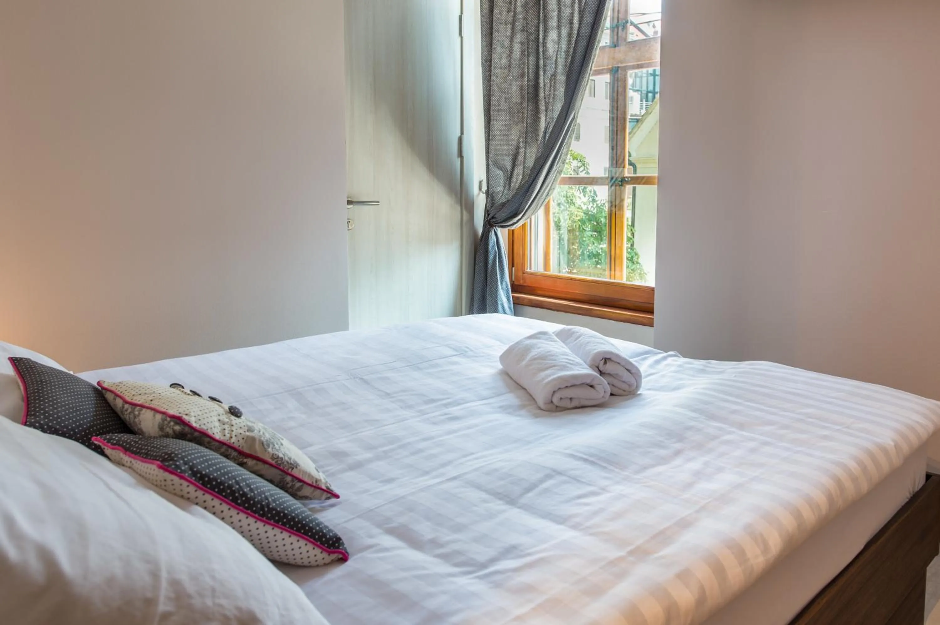 Bedroom, Bed in Hotel Pri mostu