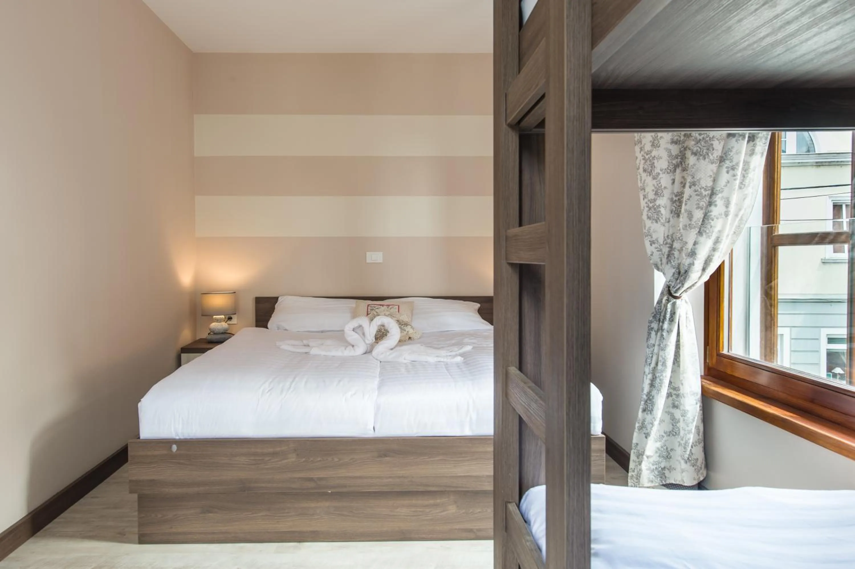 Bedroom, Bed in Hotel Pri mostu