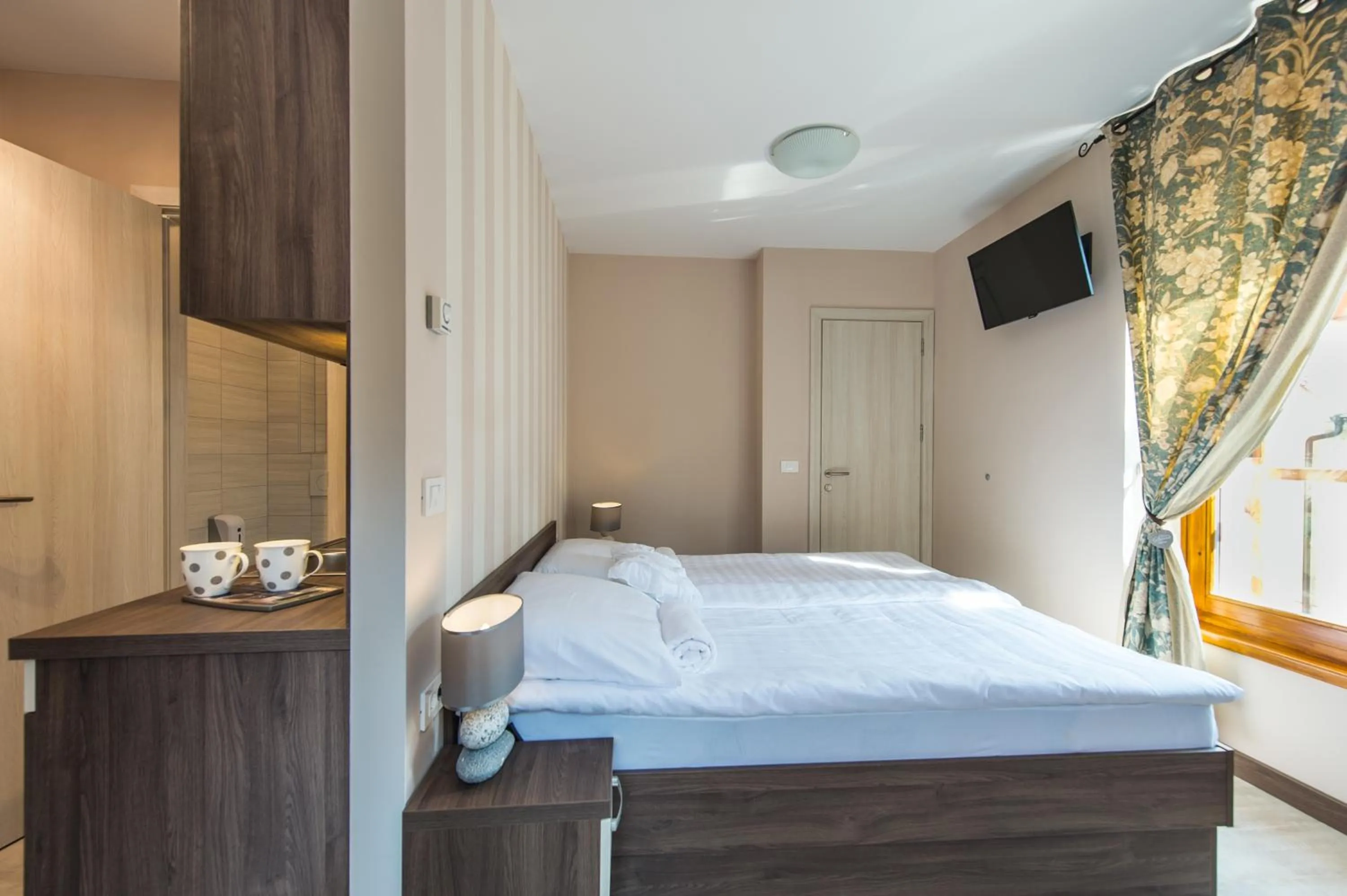 Photo of the whole room, Bed in Hotel Pri mostu