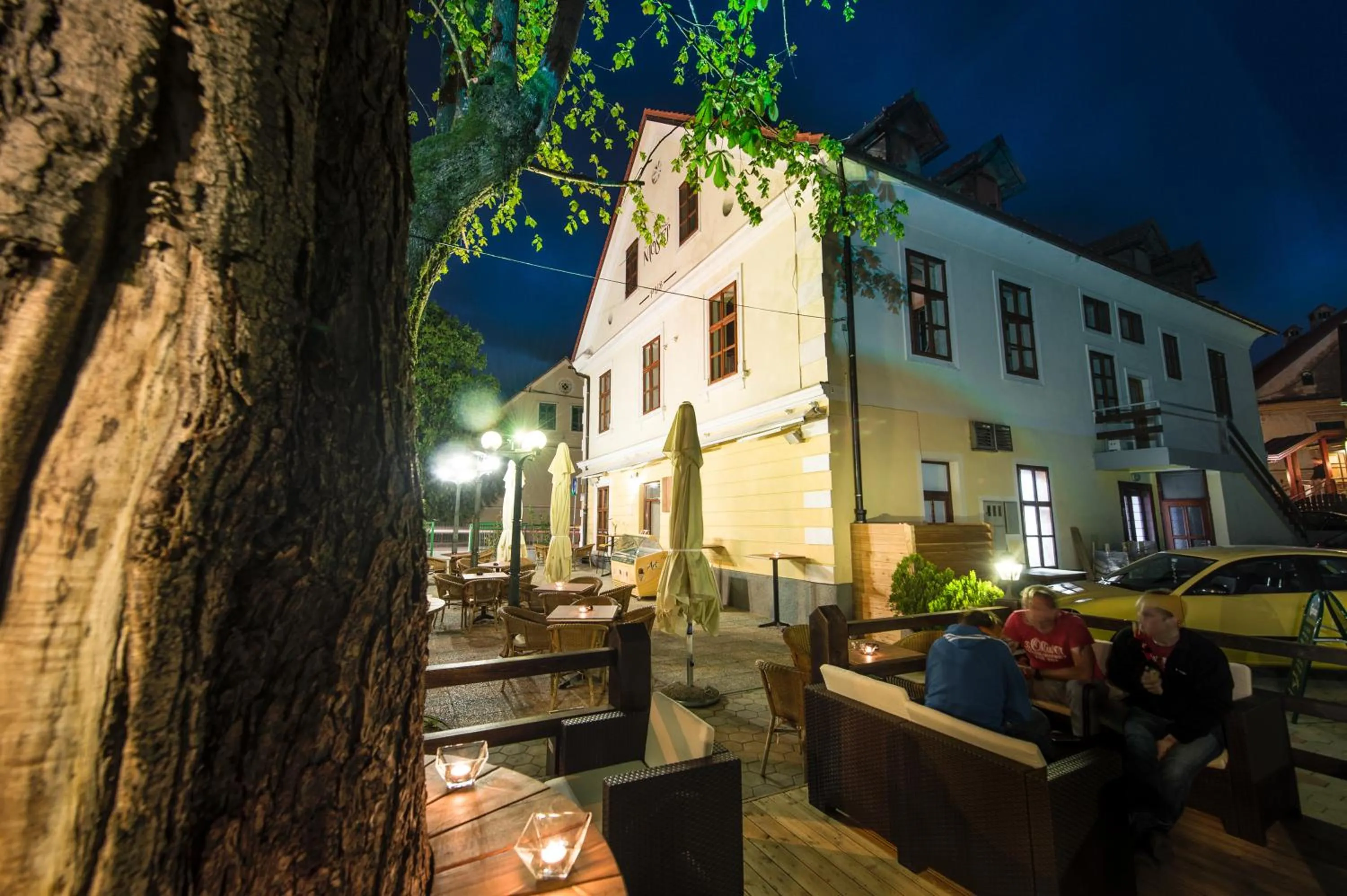 Lounge or bar in Hotel Pri mostu