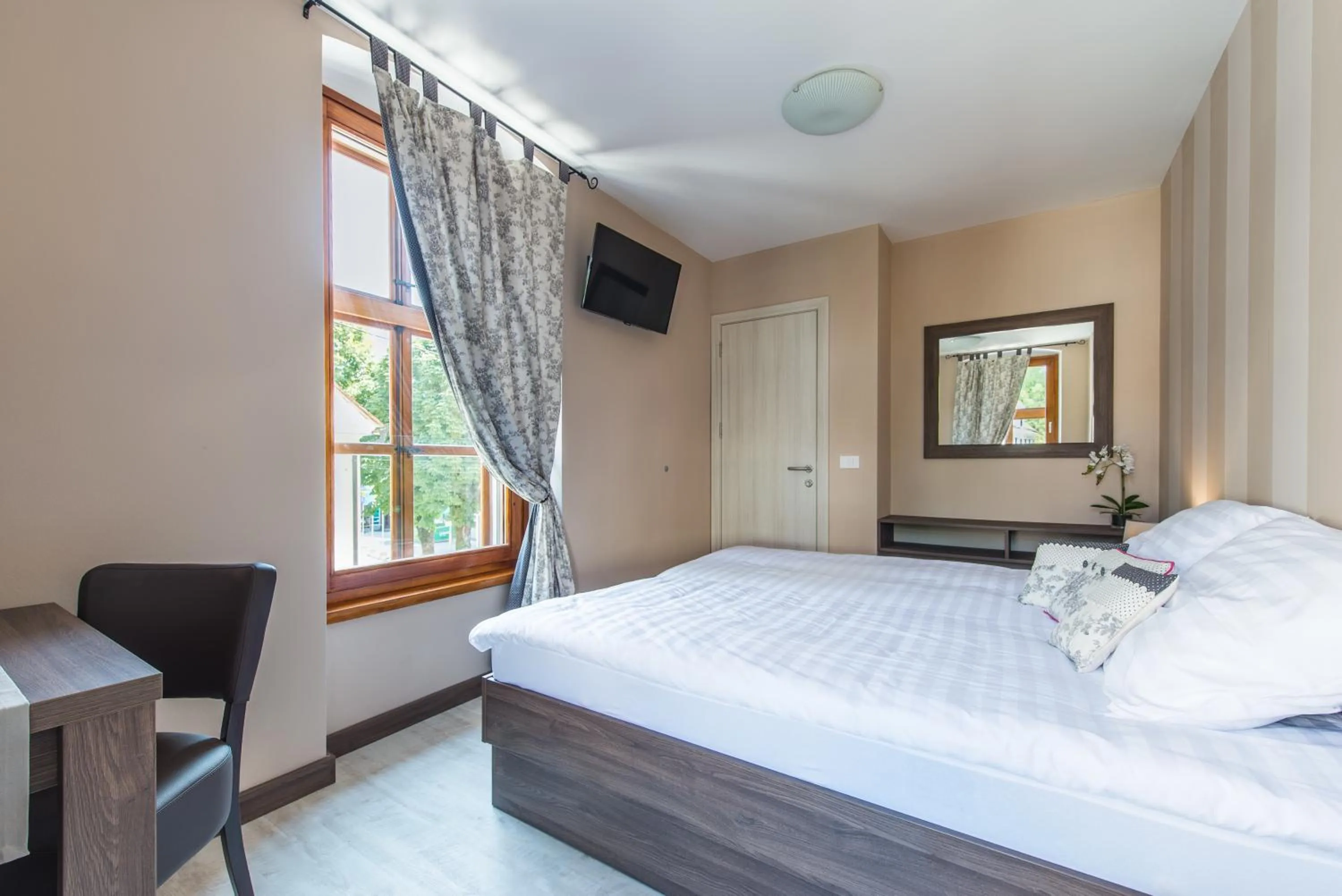 Photo of the whole room, Bed in Hotel Pri mostu