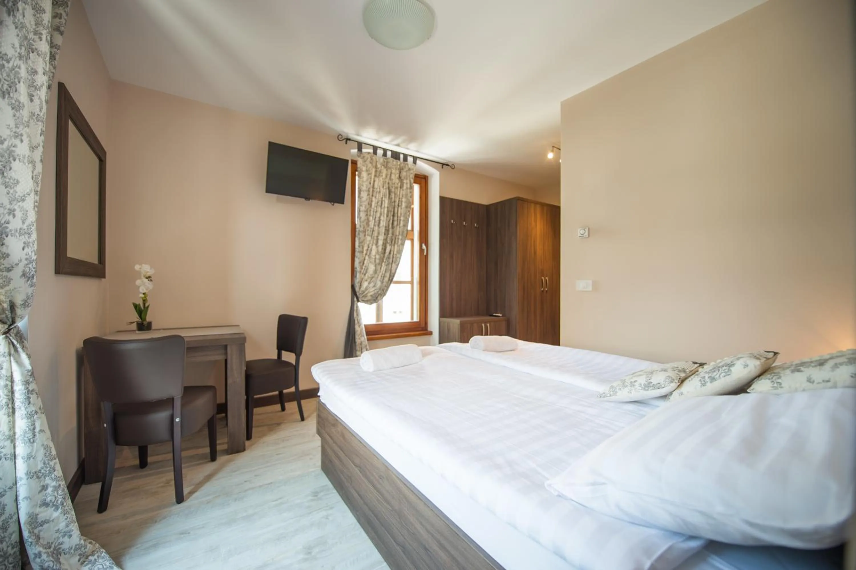 Photo of the whole room, Bed in Hotel Pri mostu